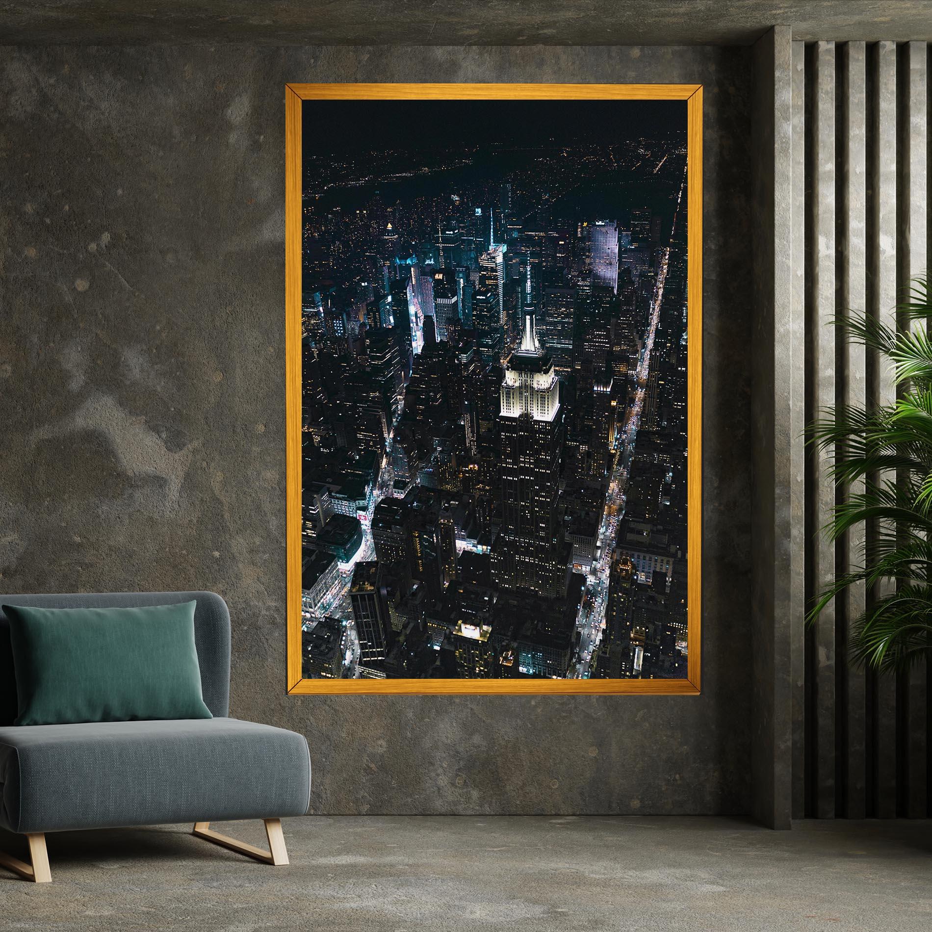 Tablou Canvas Night Landscape mockup 7