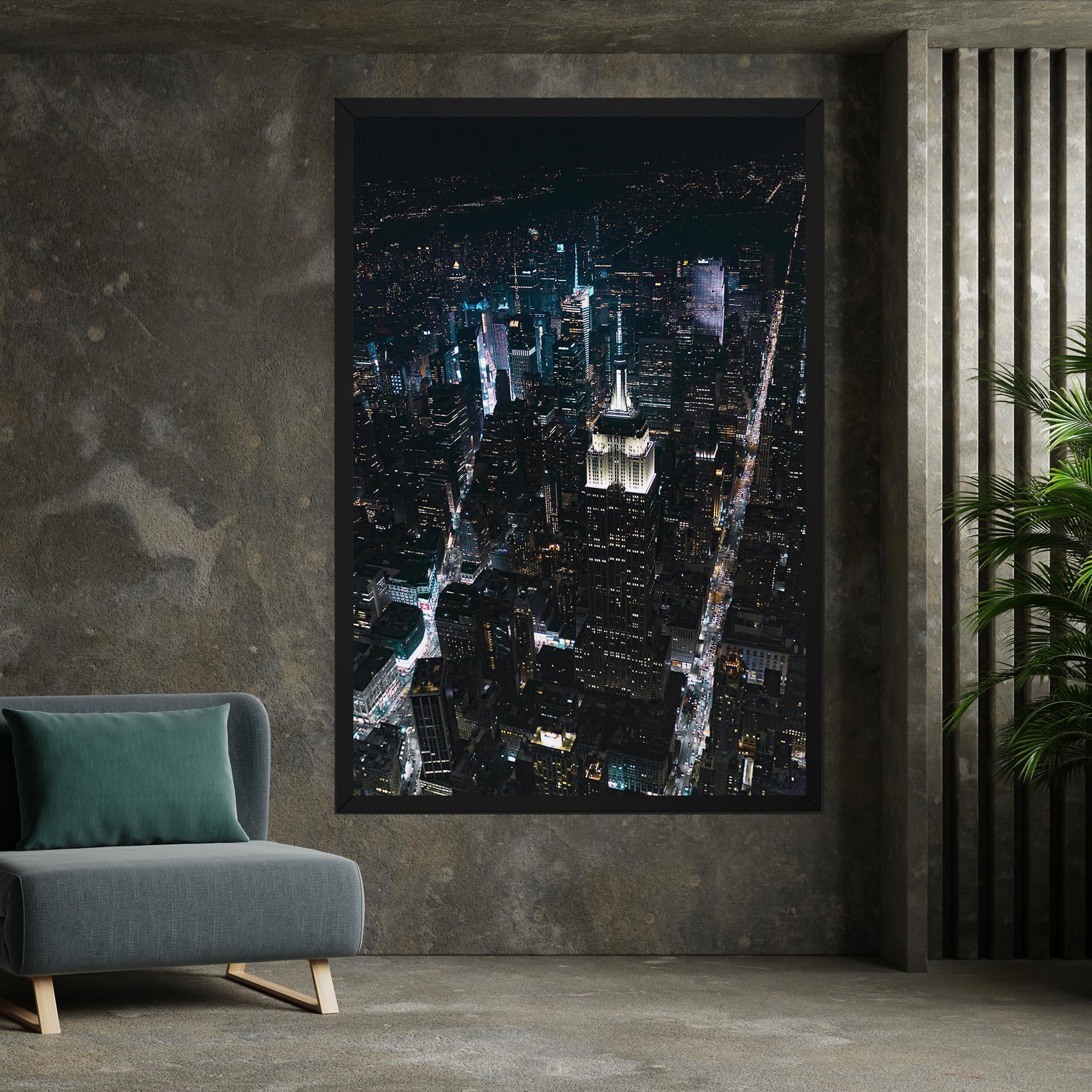 Tablou Canvas Night Landscape mockup 7