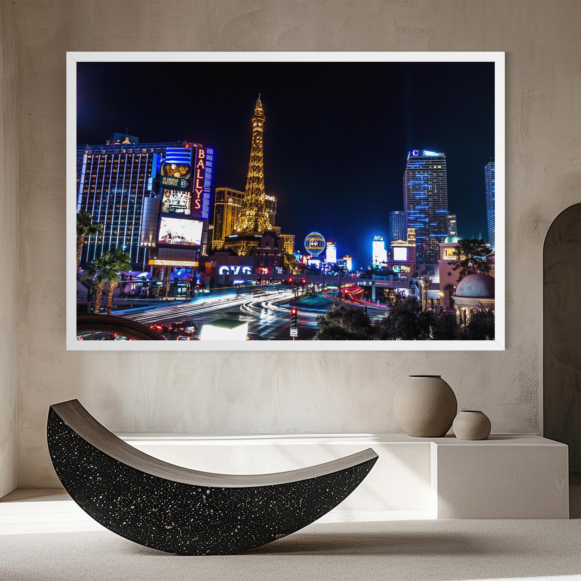 Tablou Canvas Las Vegas Night mockup 8