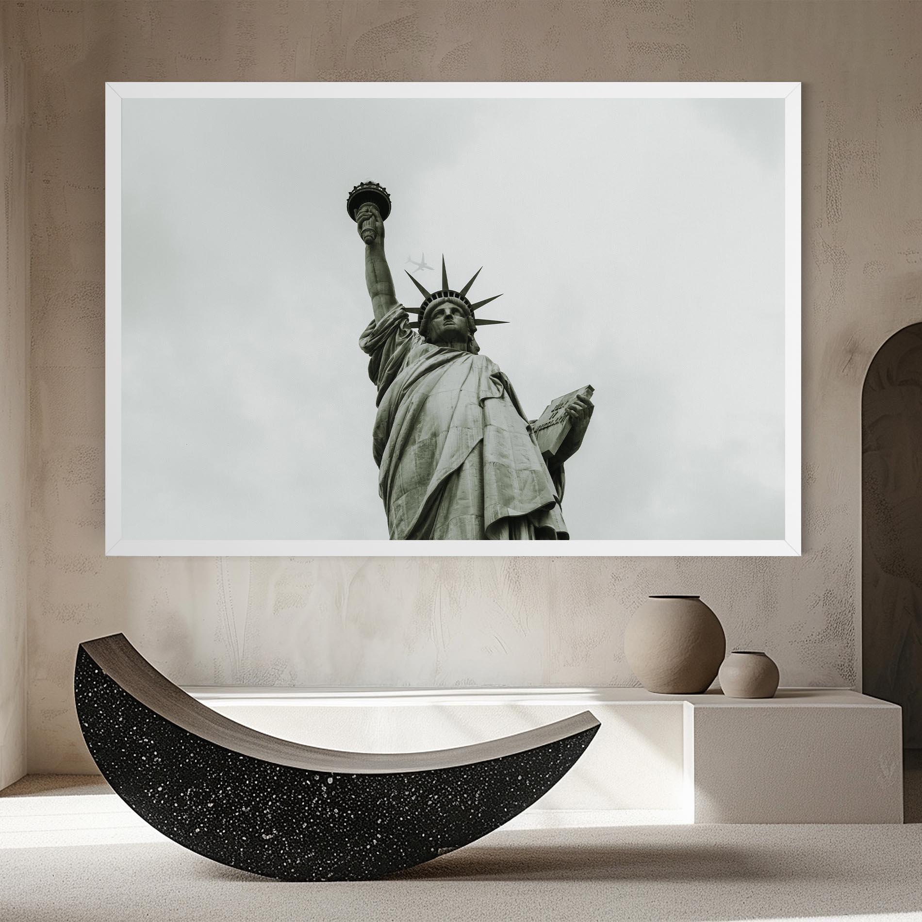 Tablou Canvas Liberty Statue Day mockup 8