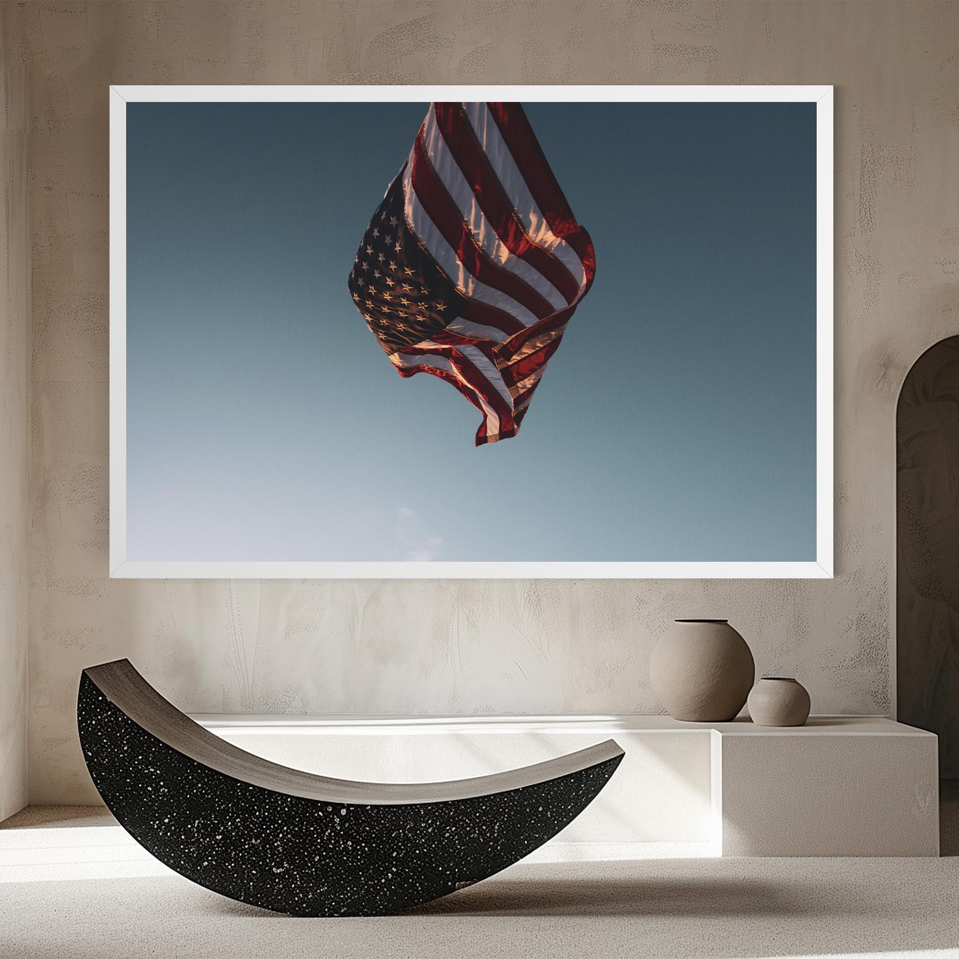 Tablou Canvas Usa Flag mockup 8