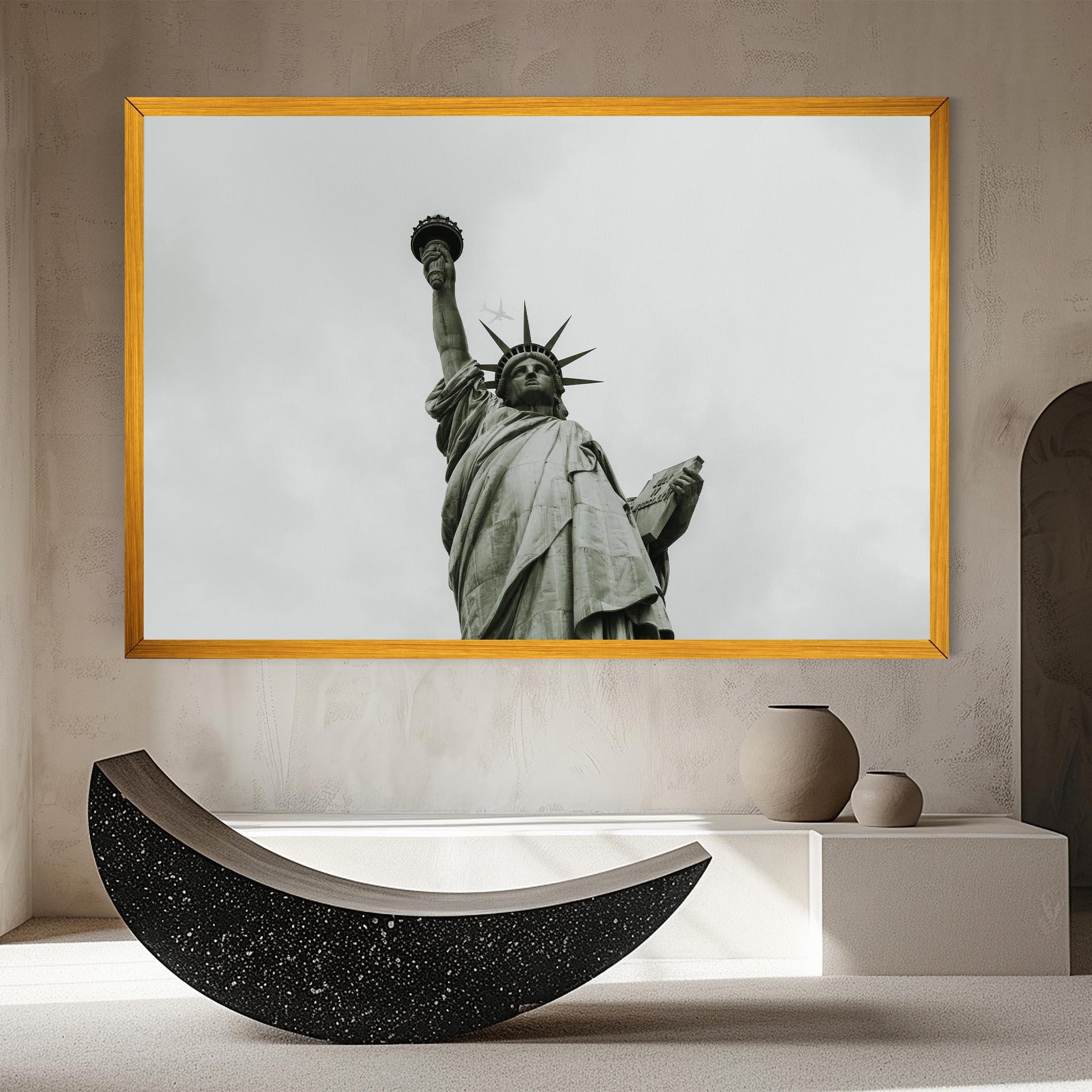 Tablou Canvas Liberty Statue Day mockup 8