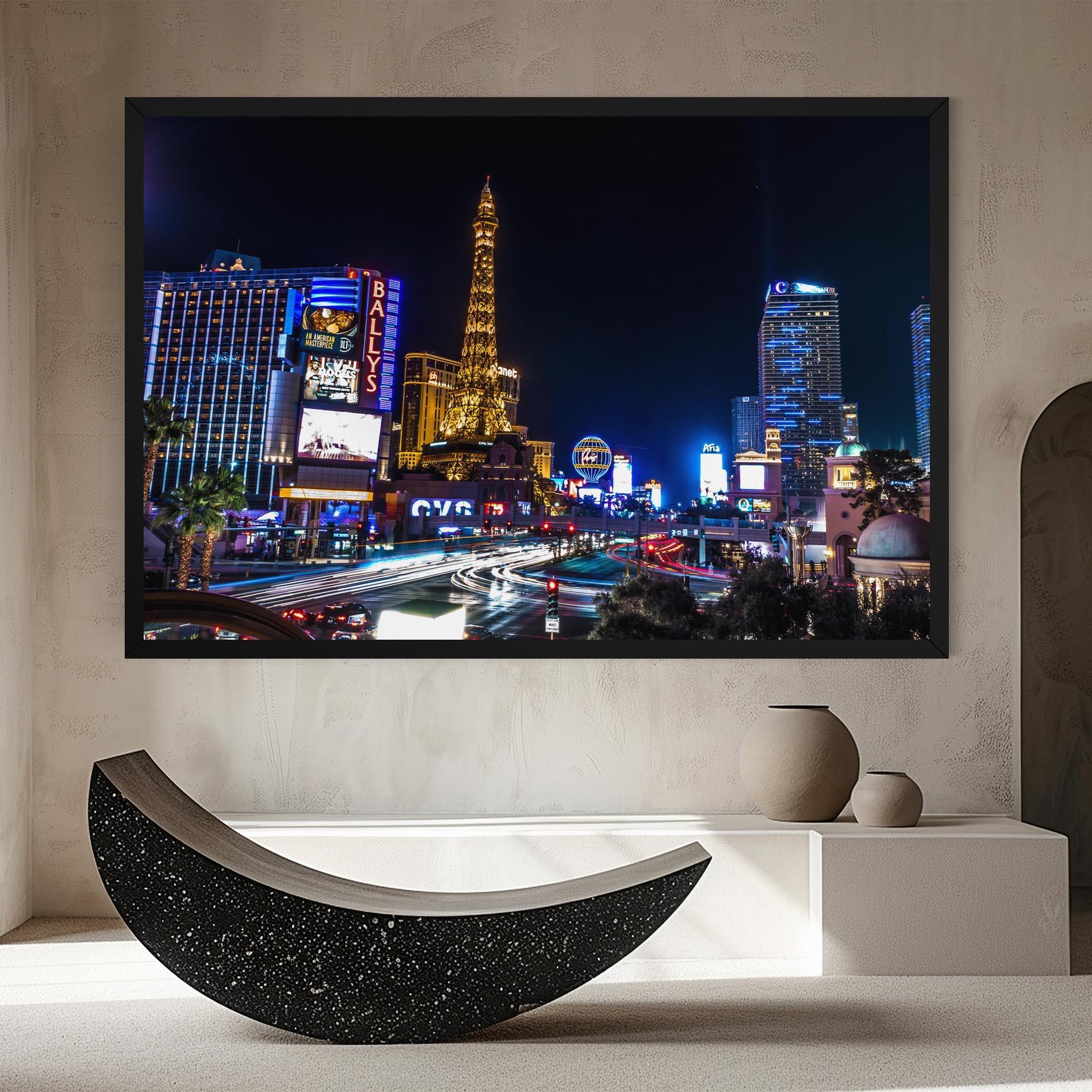 Tablou Canvas Las Vegas Night mockup 8