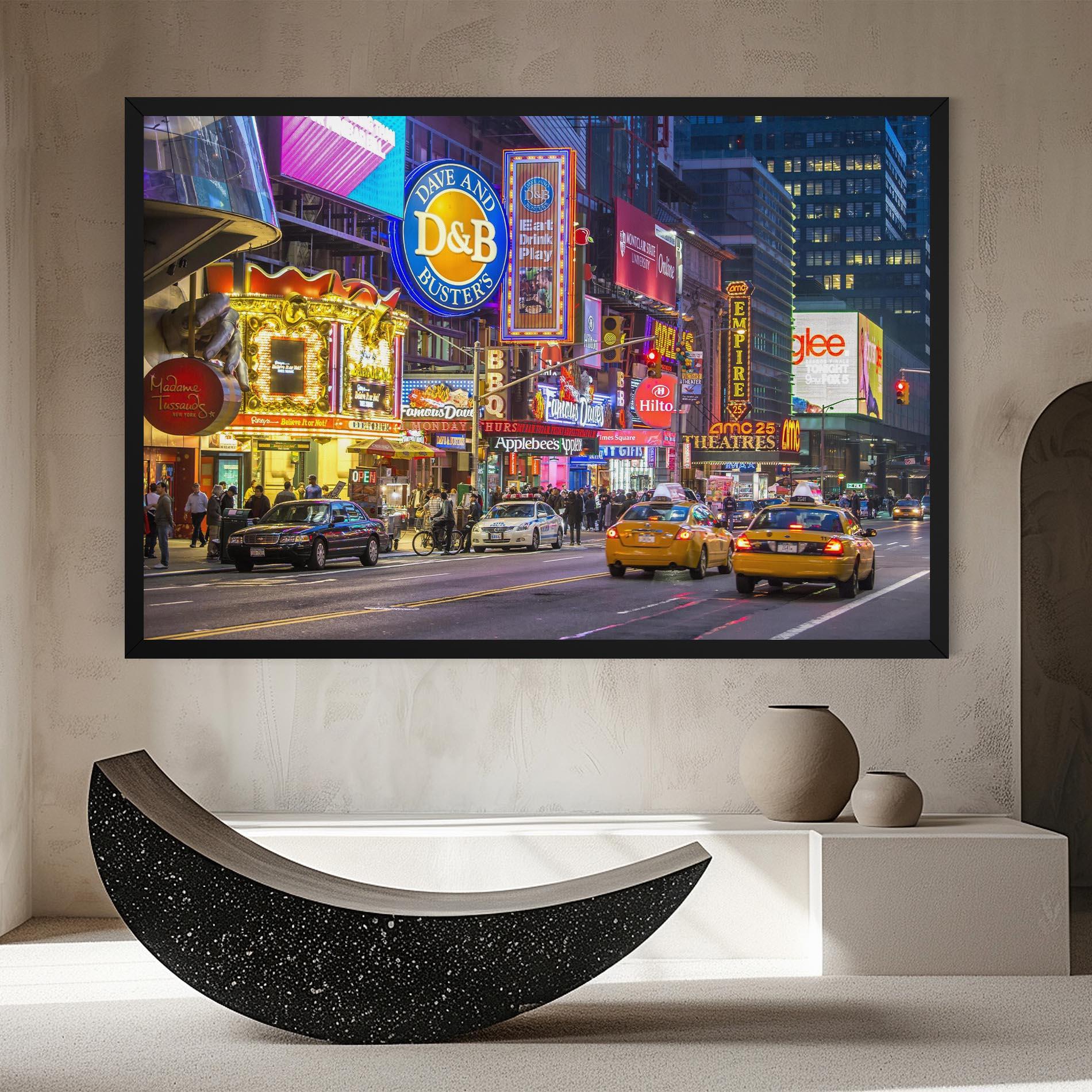 Tablou Canvas New York Lights mockup 8