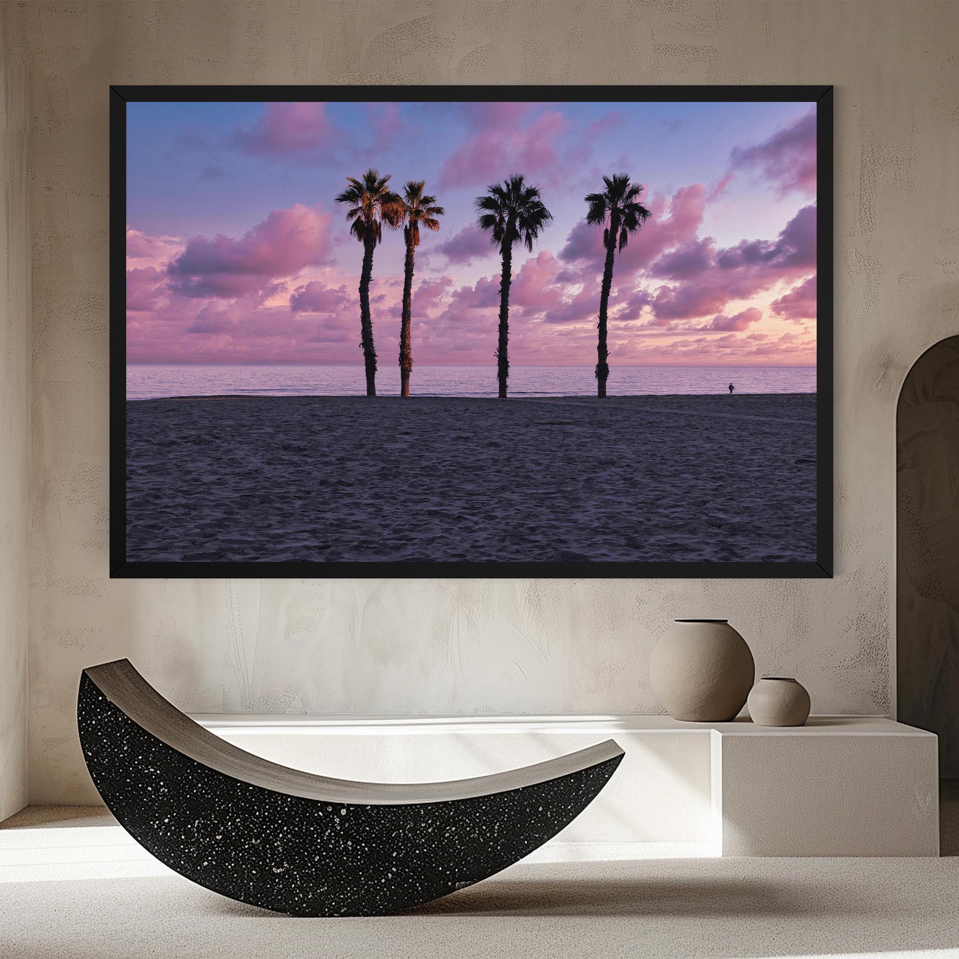 Tablou Canvas Palm Trees Beach mockup 8