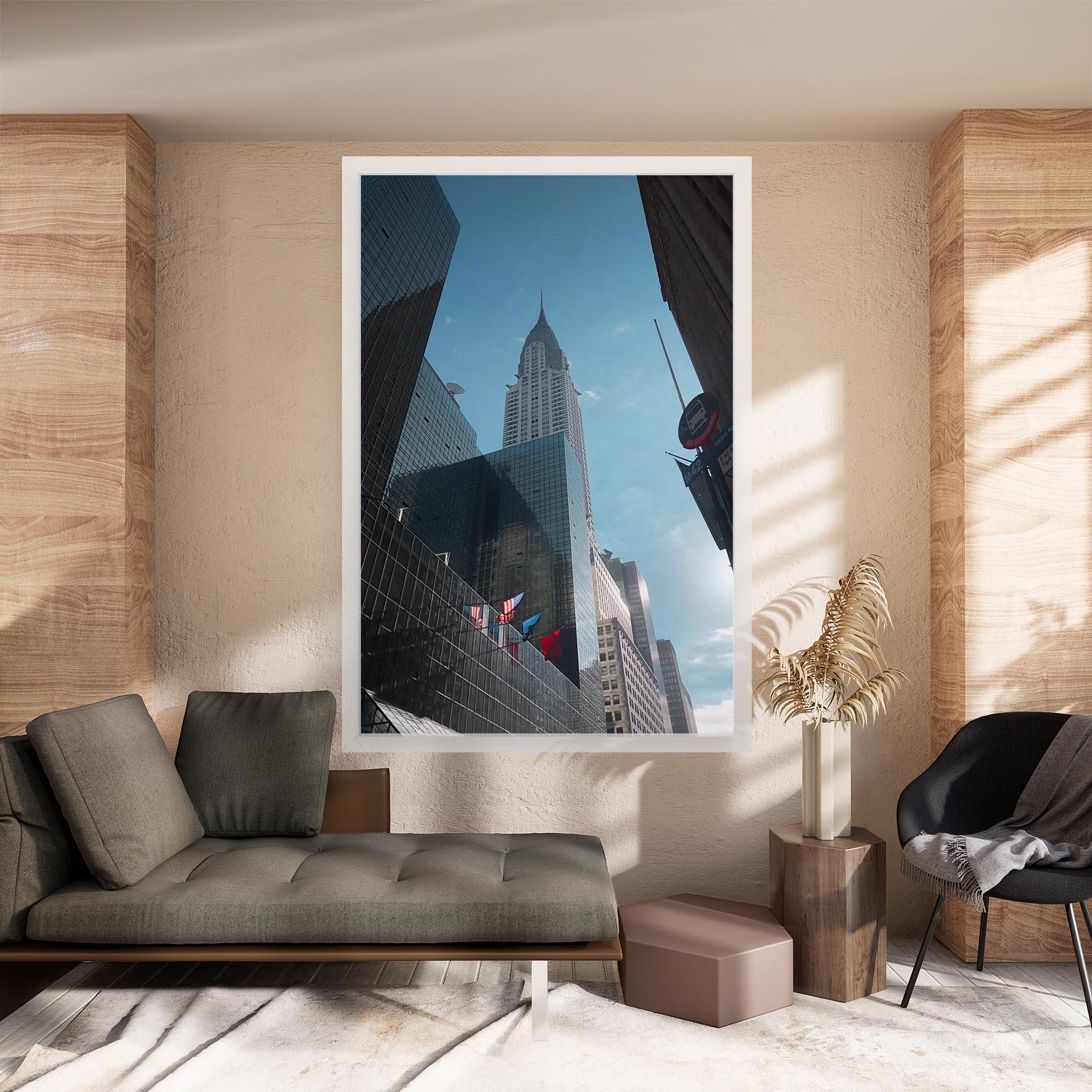 Tablou Canvas Big Glass Tower mockup 8