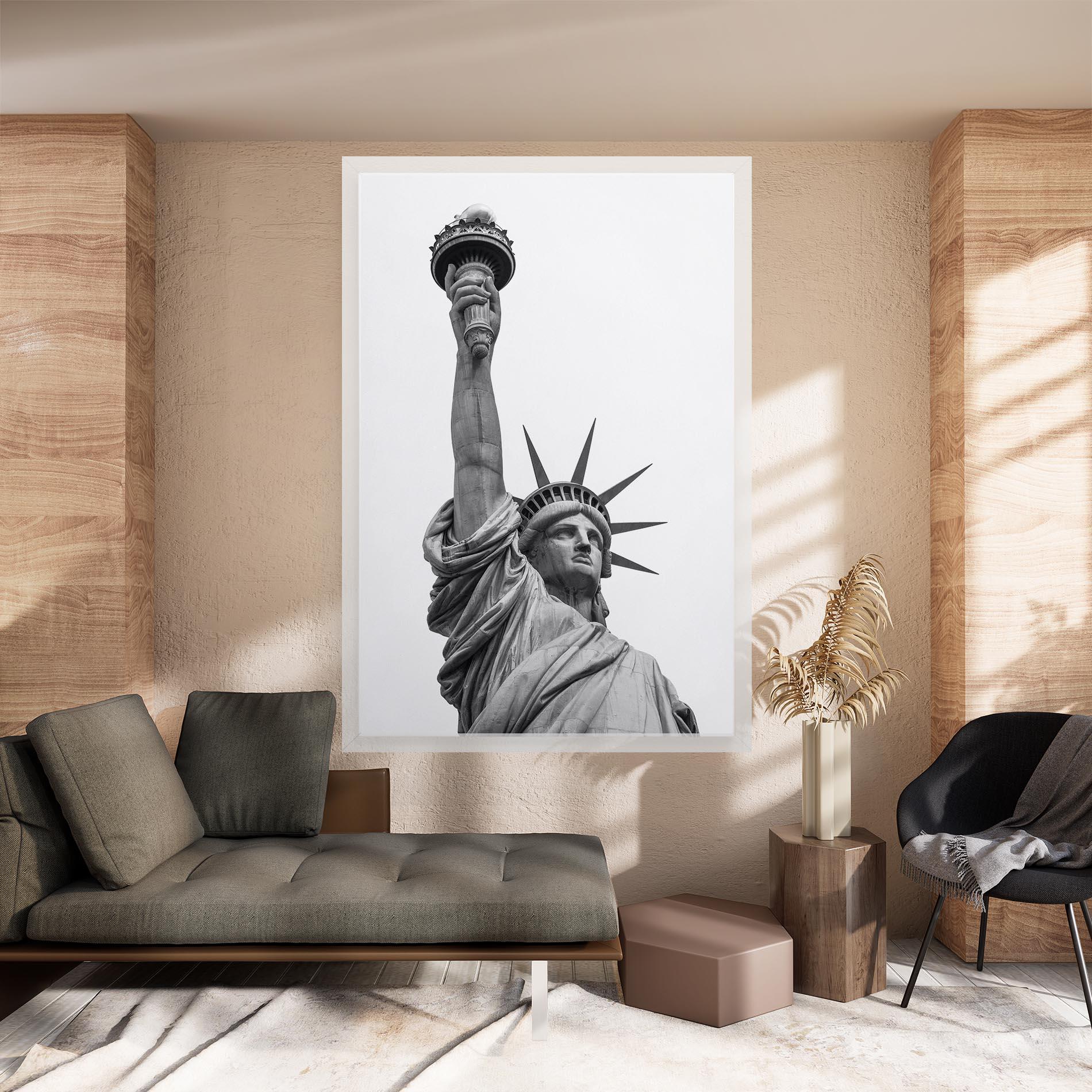 Tablou Canvas Liberty Statue mockup 8