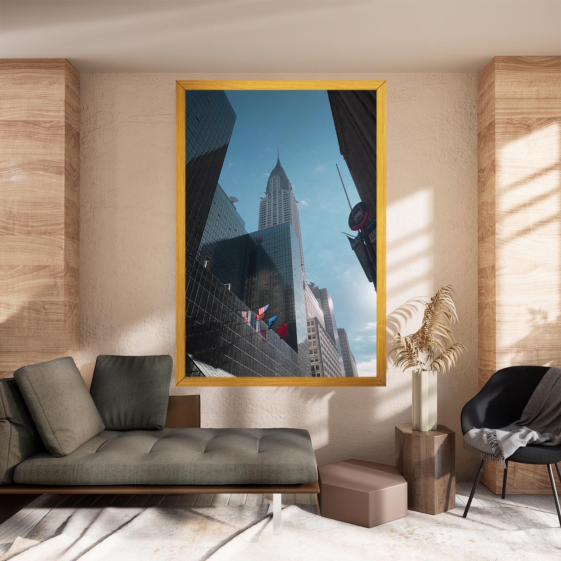 Tablou Canvas Big Glass Tower mockup 8