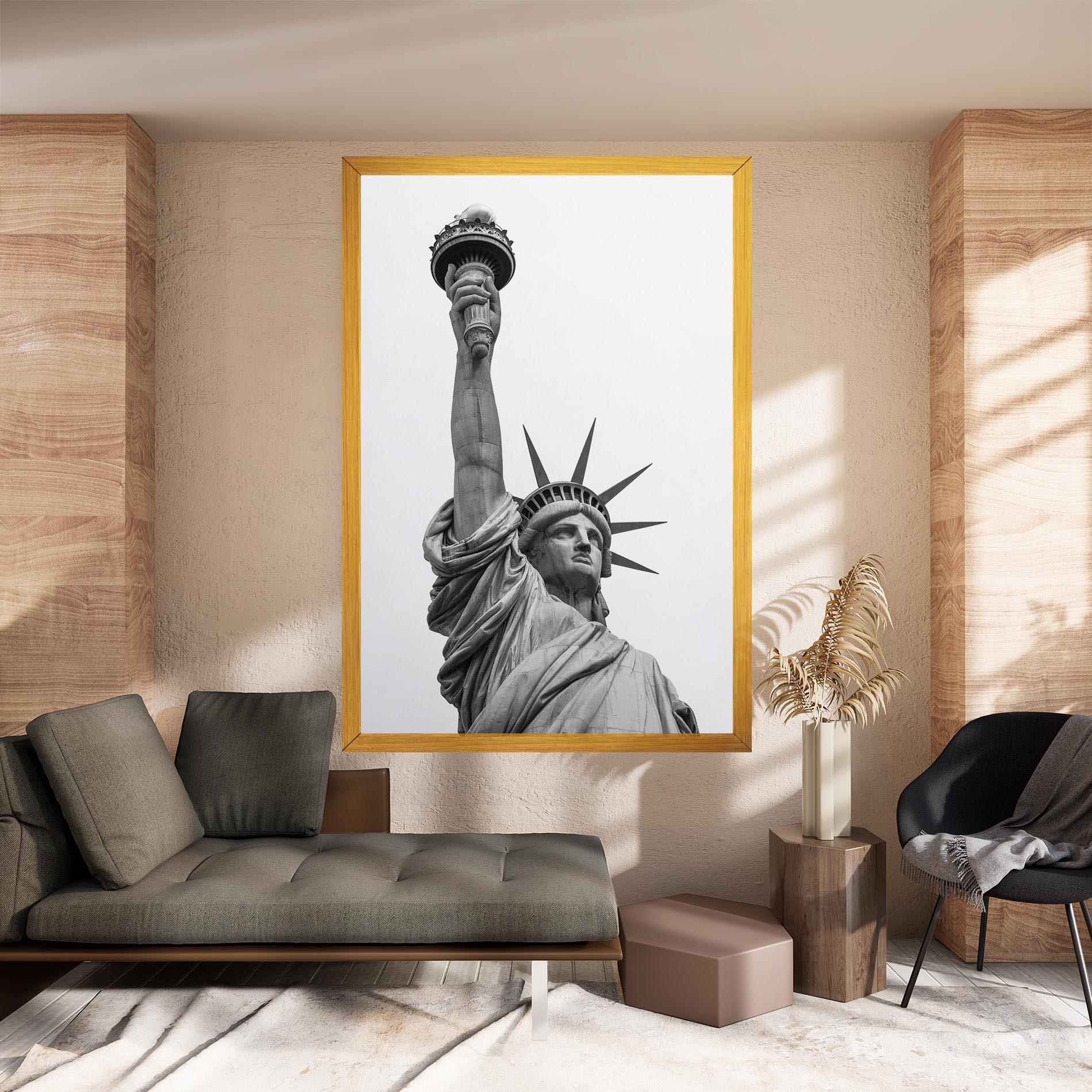 Tablou Canvas Liberty Statue mockup 8