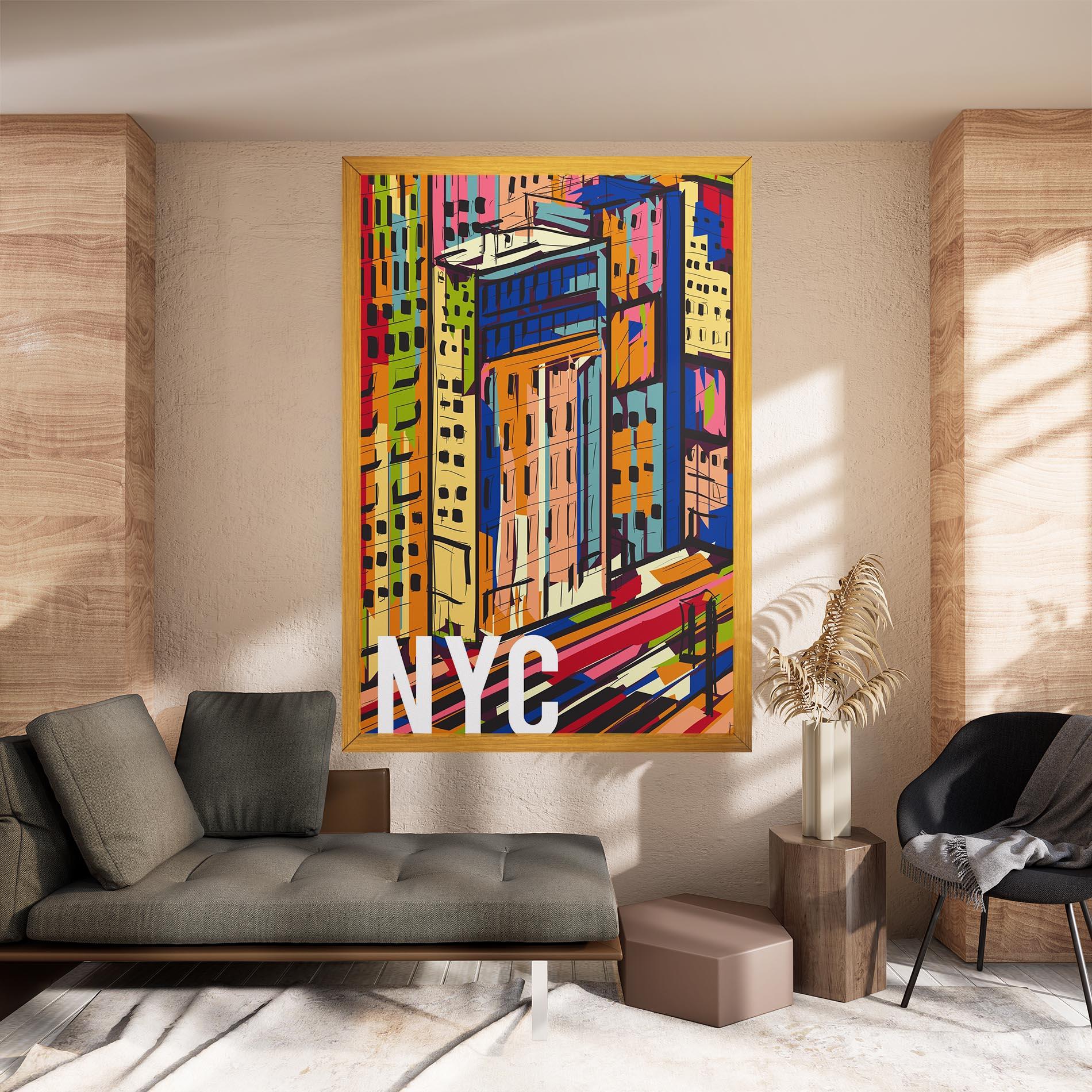 Tablou Canvas New York City Art mockup 8