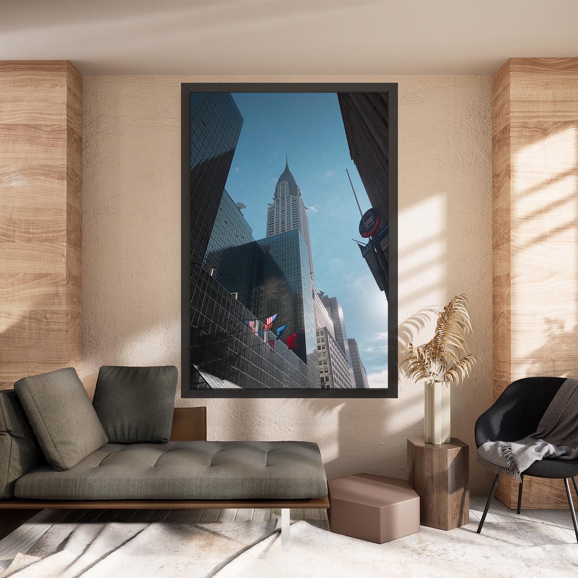 Tablou Canvas Big Glass Tower mockup 8