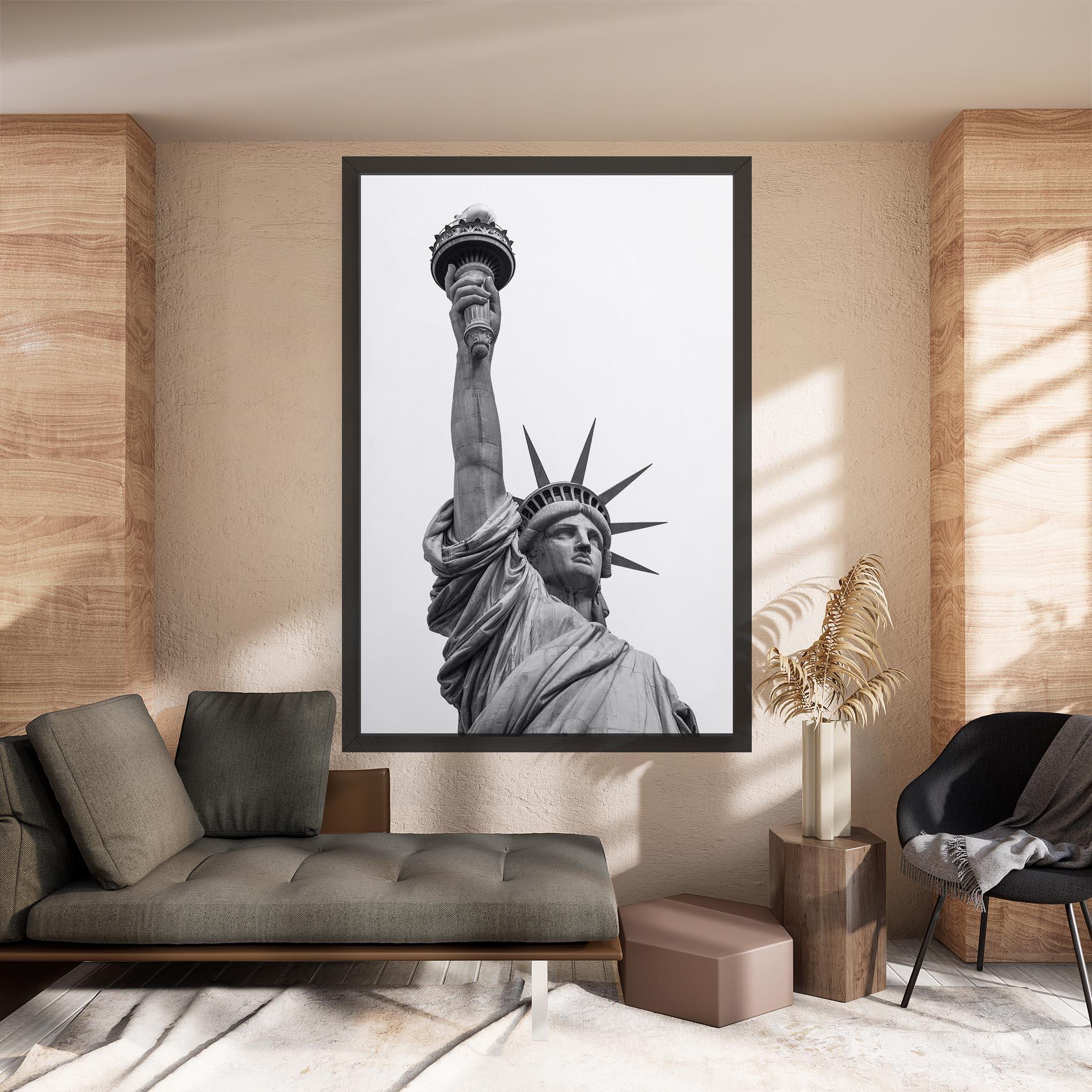 Tablou Canvas Liberty Statue mockup 8