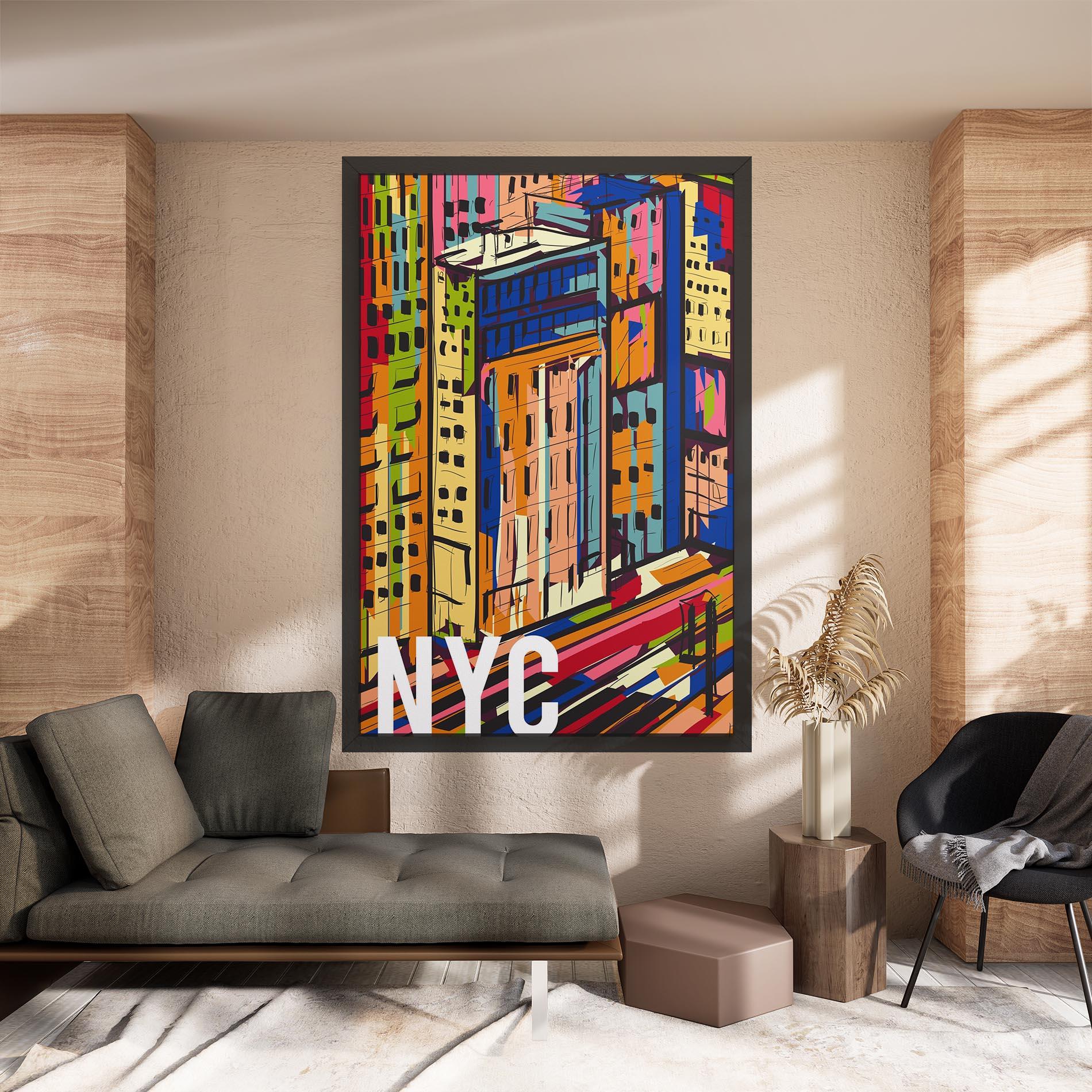 Tablou Canvas New York City Art mockup 8