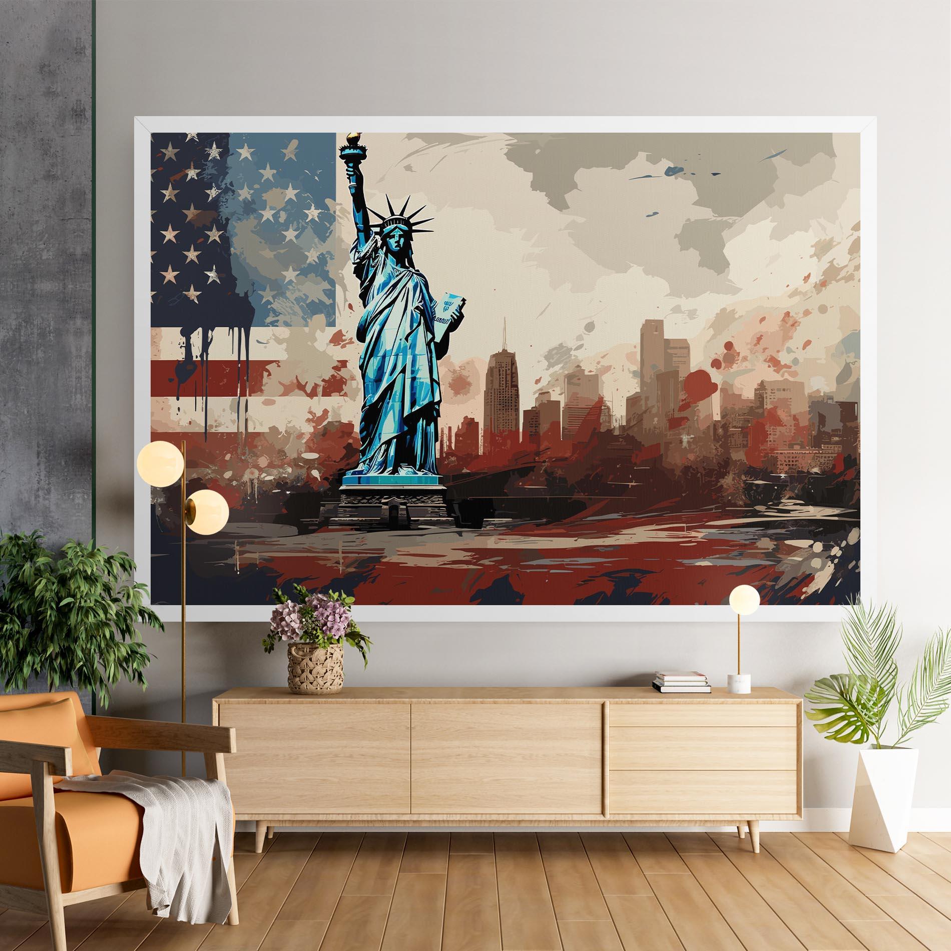 Tablou Canvas Patriotism Cultural Art mockup 9