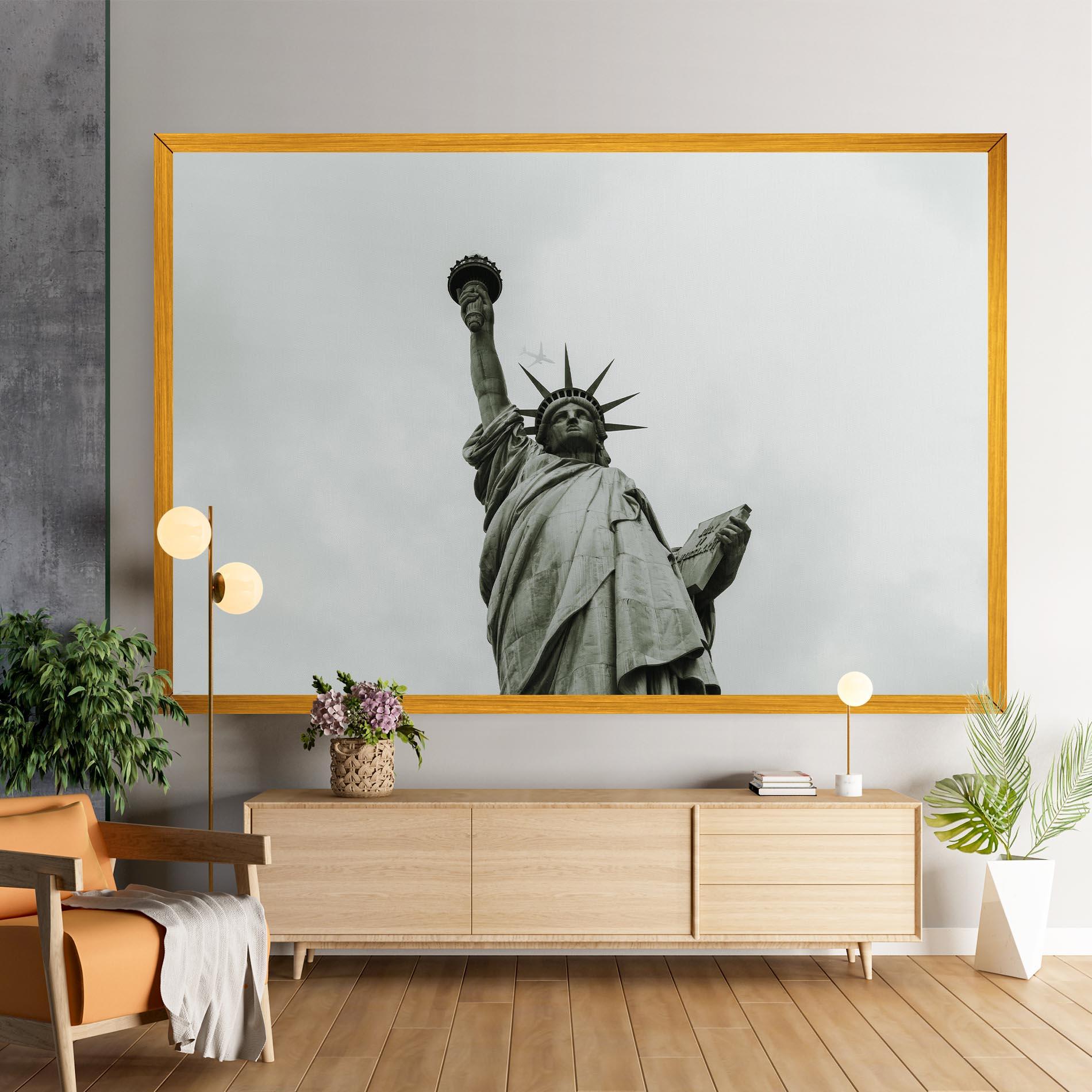 Tablou Canvas Liberty Statue Day mockup 9