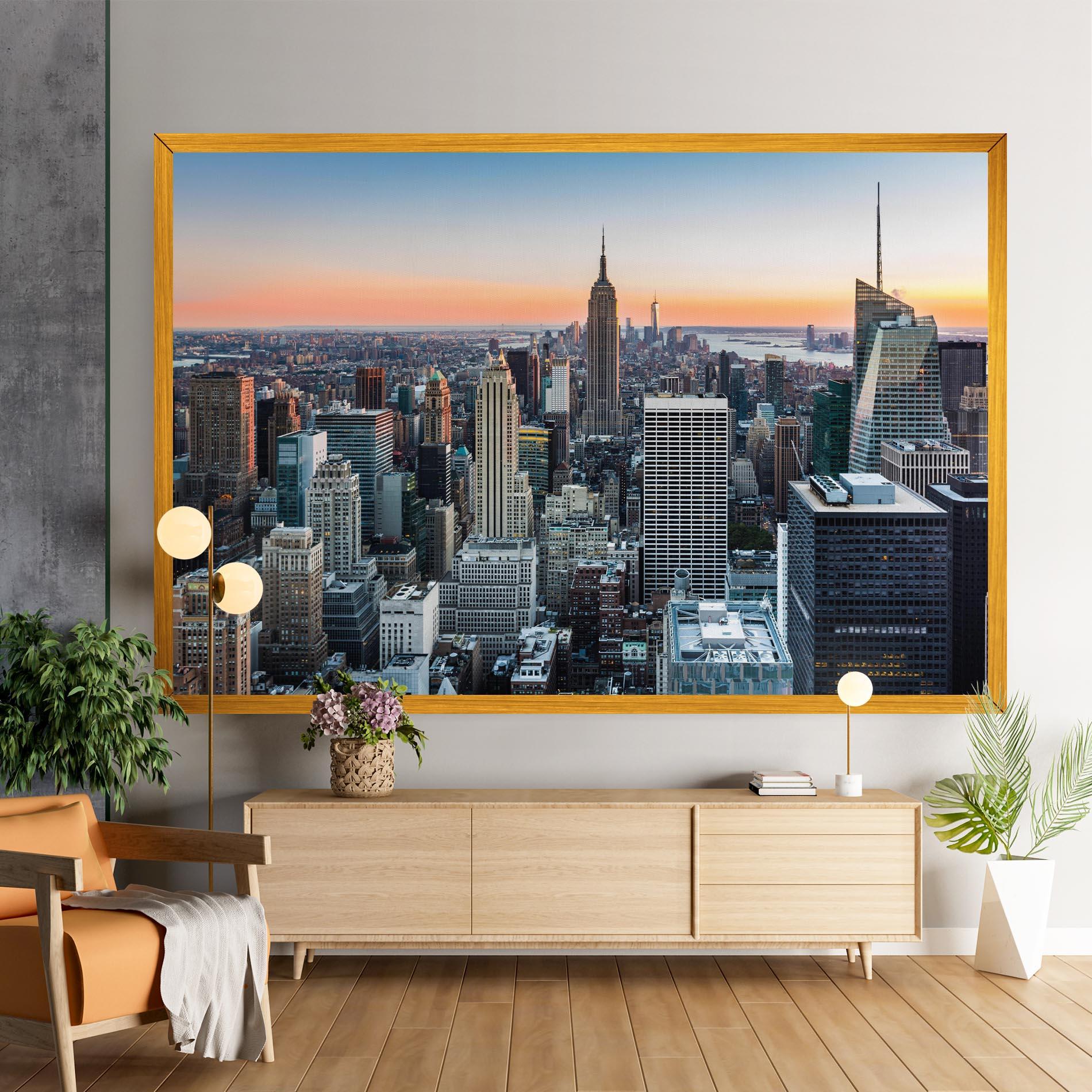 Tablou Canvas New York Skyline mockup 9