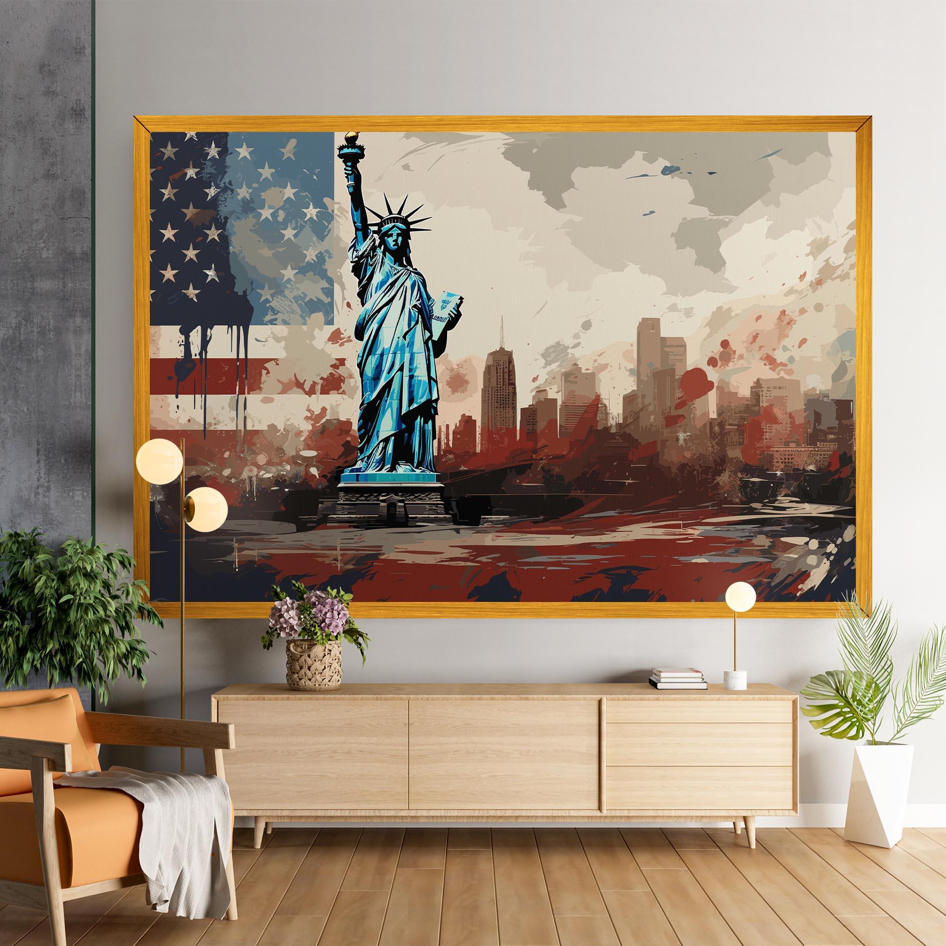 Tablou Canvas Patriotism Cultural Art mockup 9