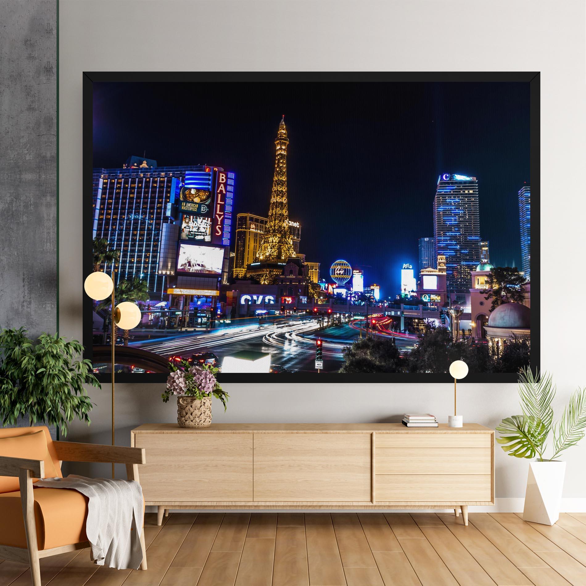 Tablou Canvas Las Vegas Night mockup 9