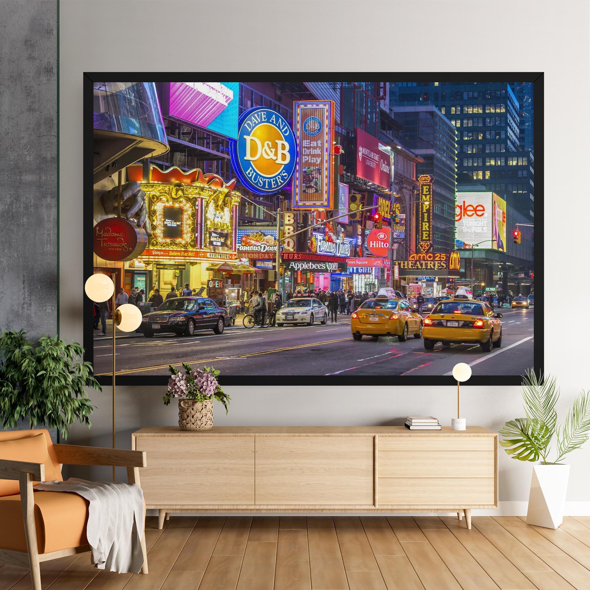Tablou Canvas New York Lights mockup 9