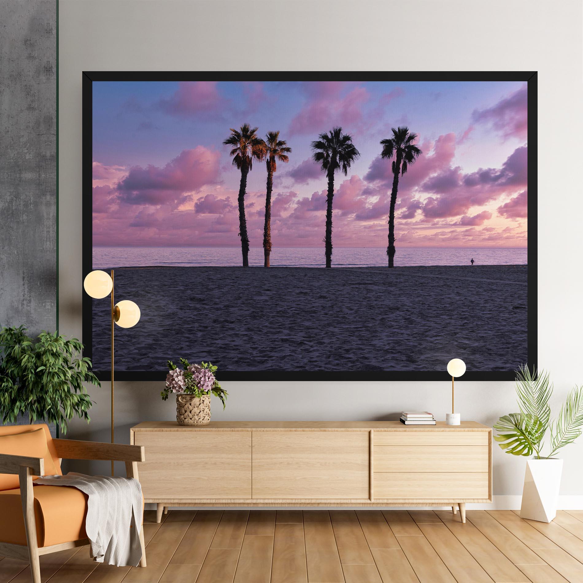 Tablou Canvas Palm Trees Beach mockup 9