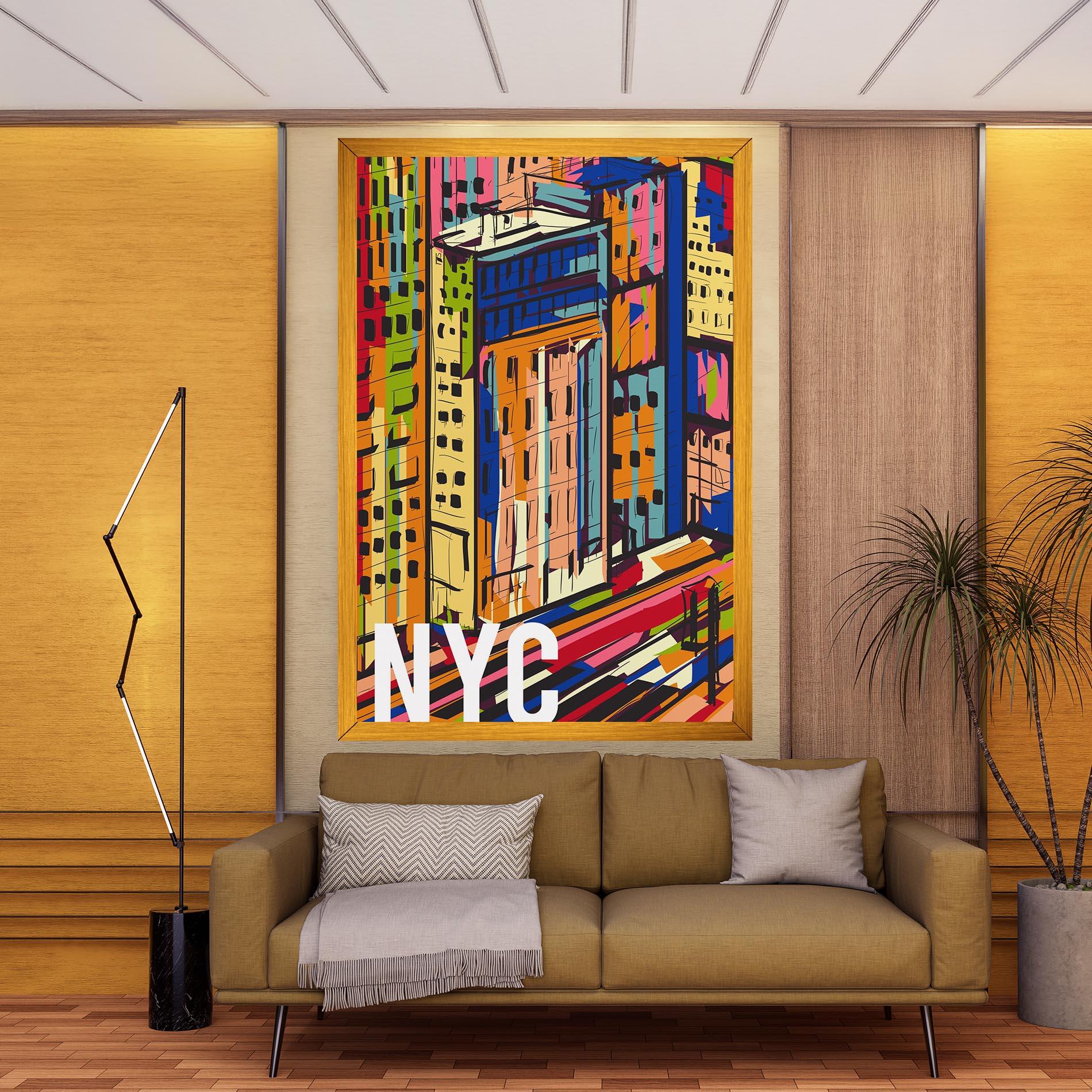 Tablou Canvas New York City Art mockup 9