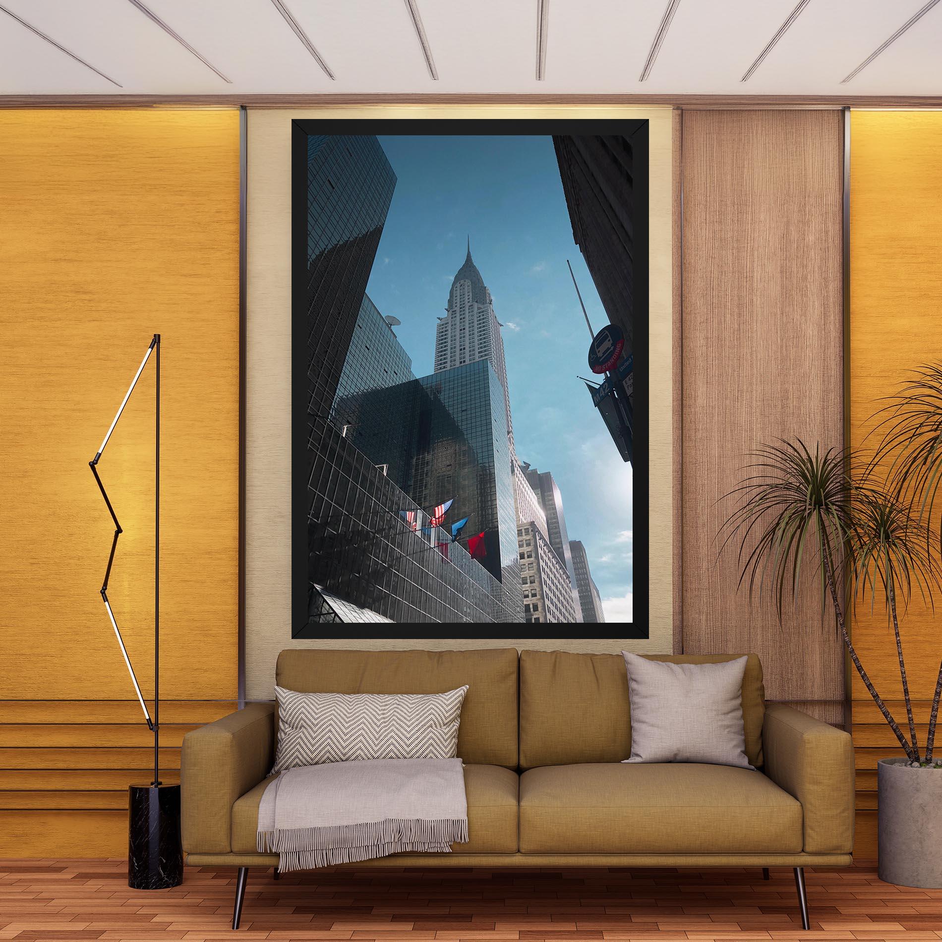 Tablou Canvas Big Glass Tower mockup 9