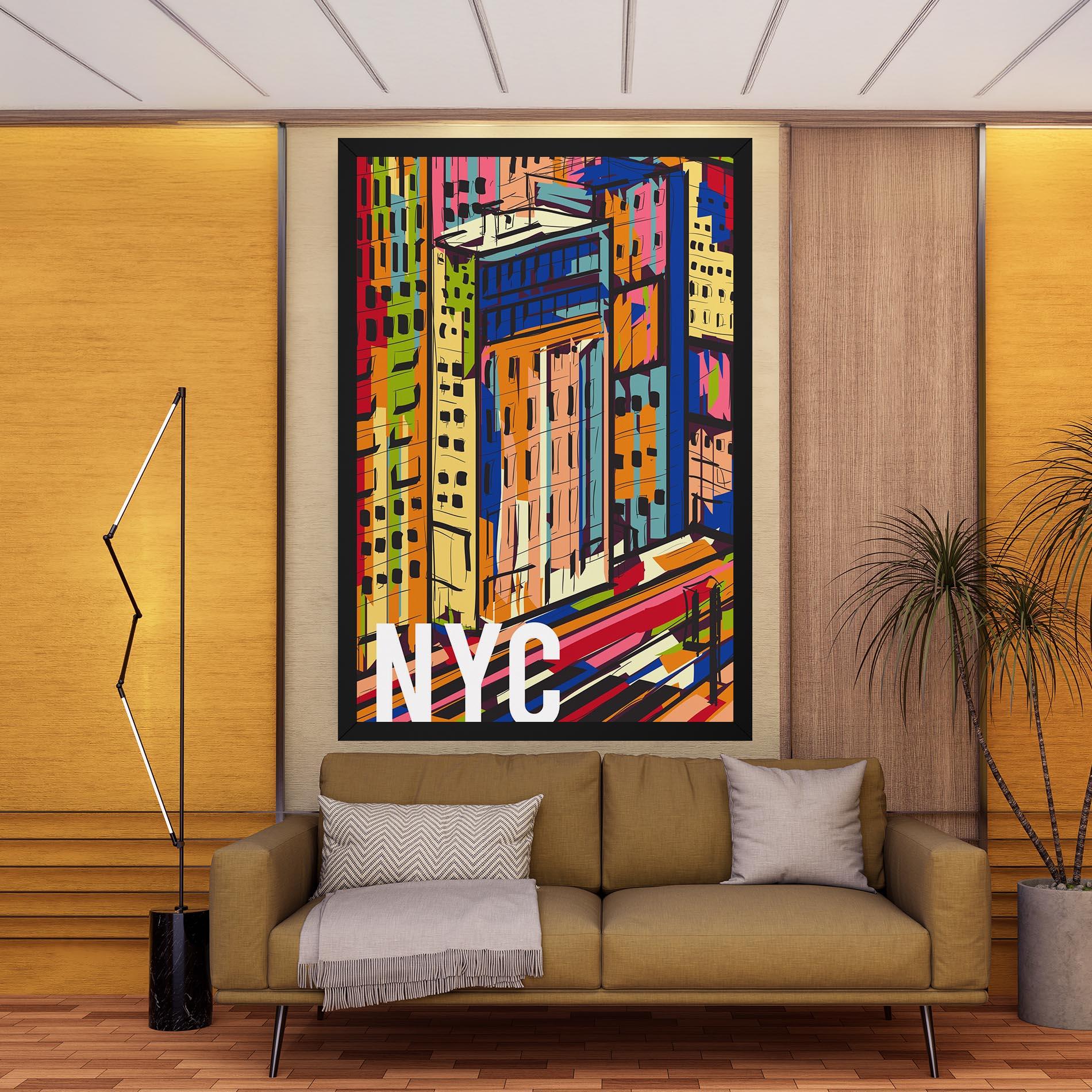 Tablou Canvas New York City Art mockup 9