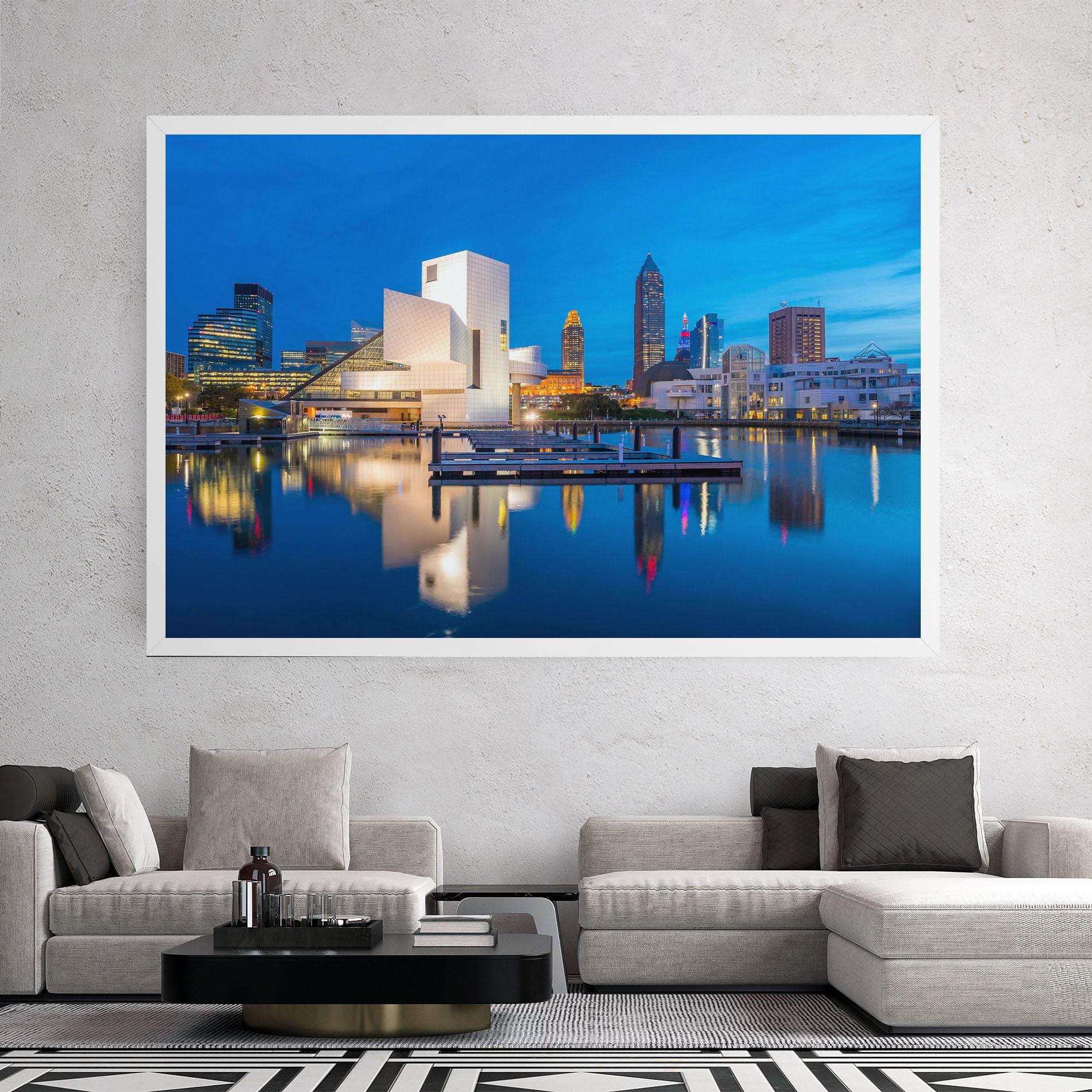 Tablou Canvas Lakefront Ohio Usa mockup 2