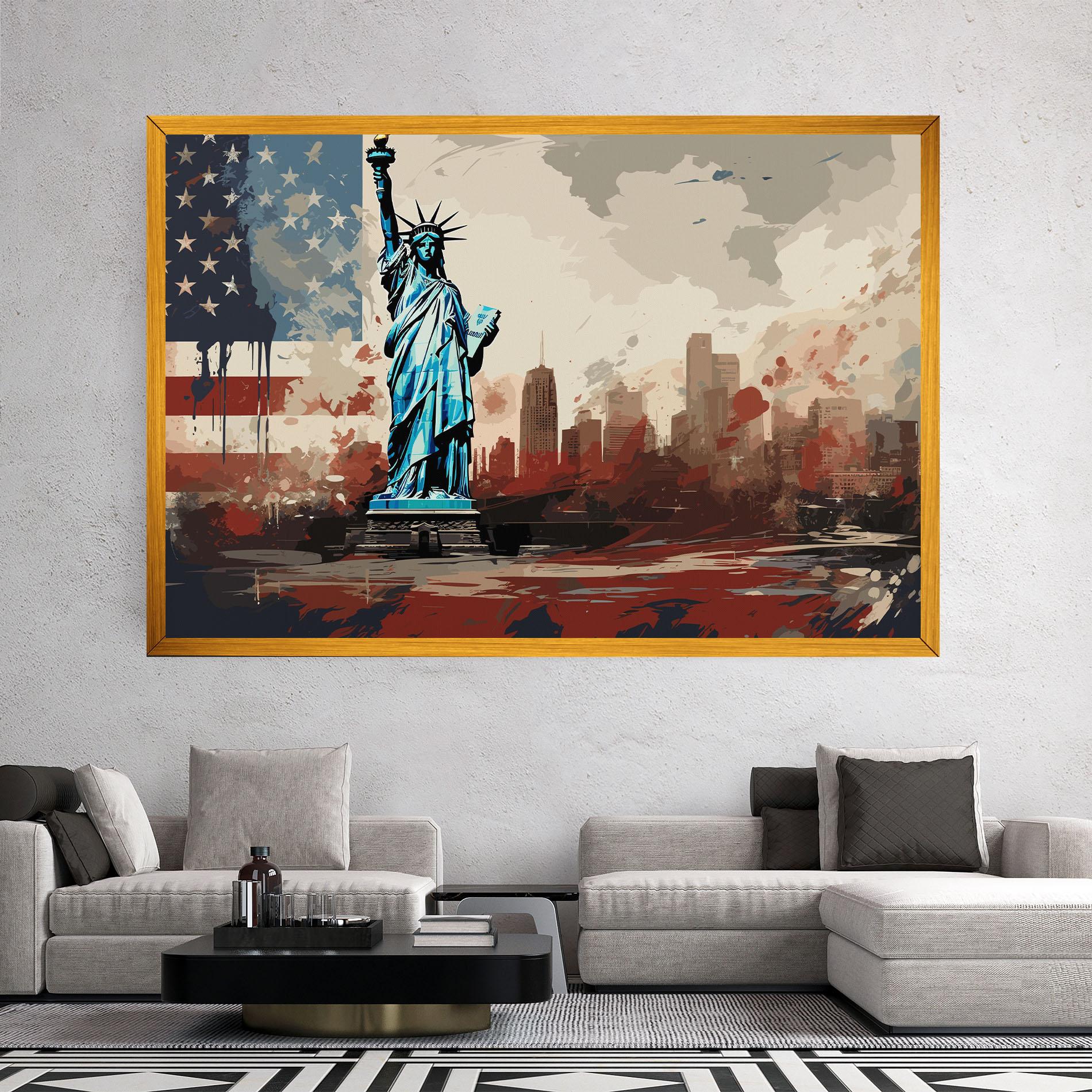 Tablou Canvas Patriotism Cultural Art mockup 2