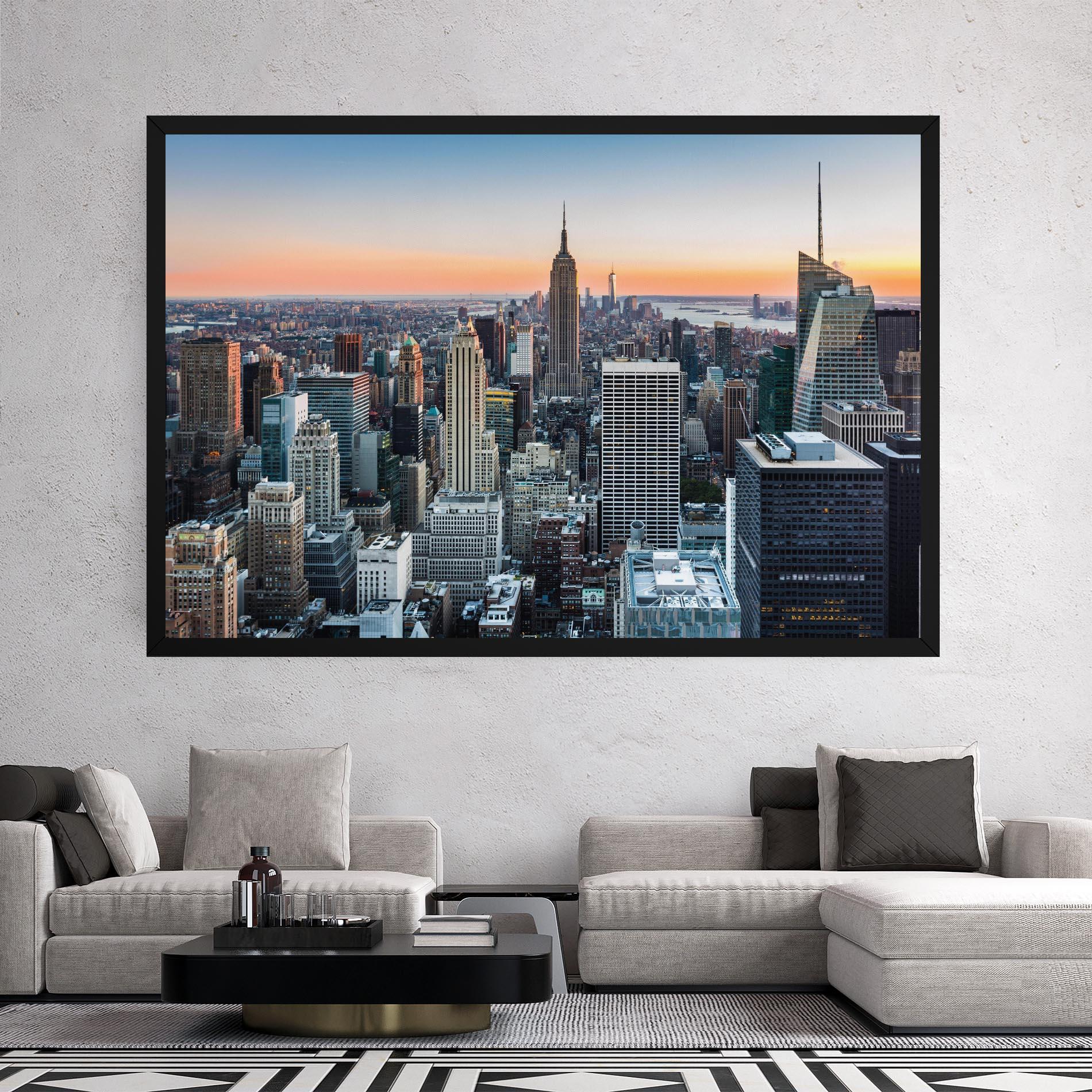 Tablou Canvas New York Skyline mockup 2