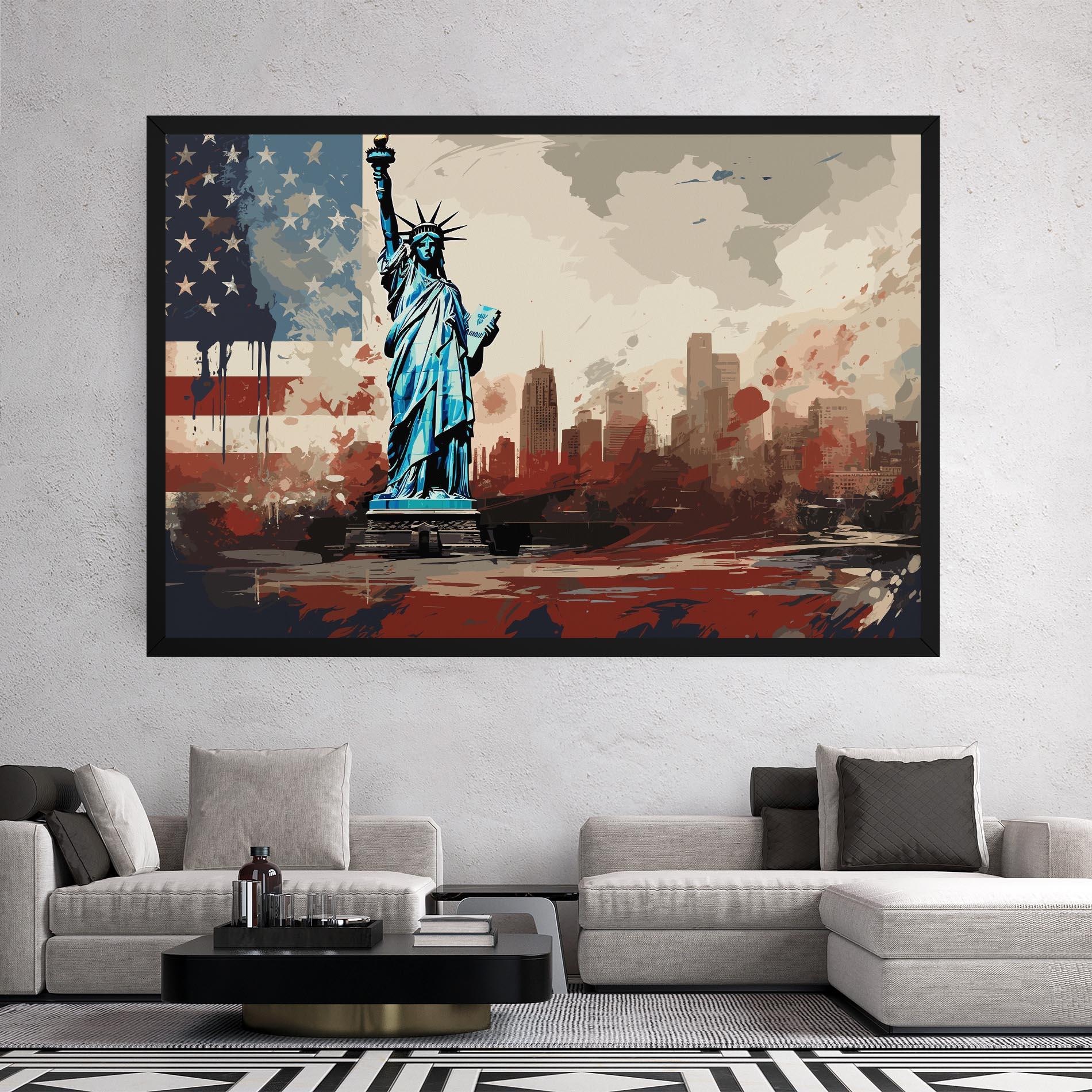 Tablou Canvas Patriotism Cultural Art mockup 2