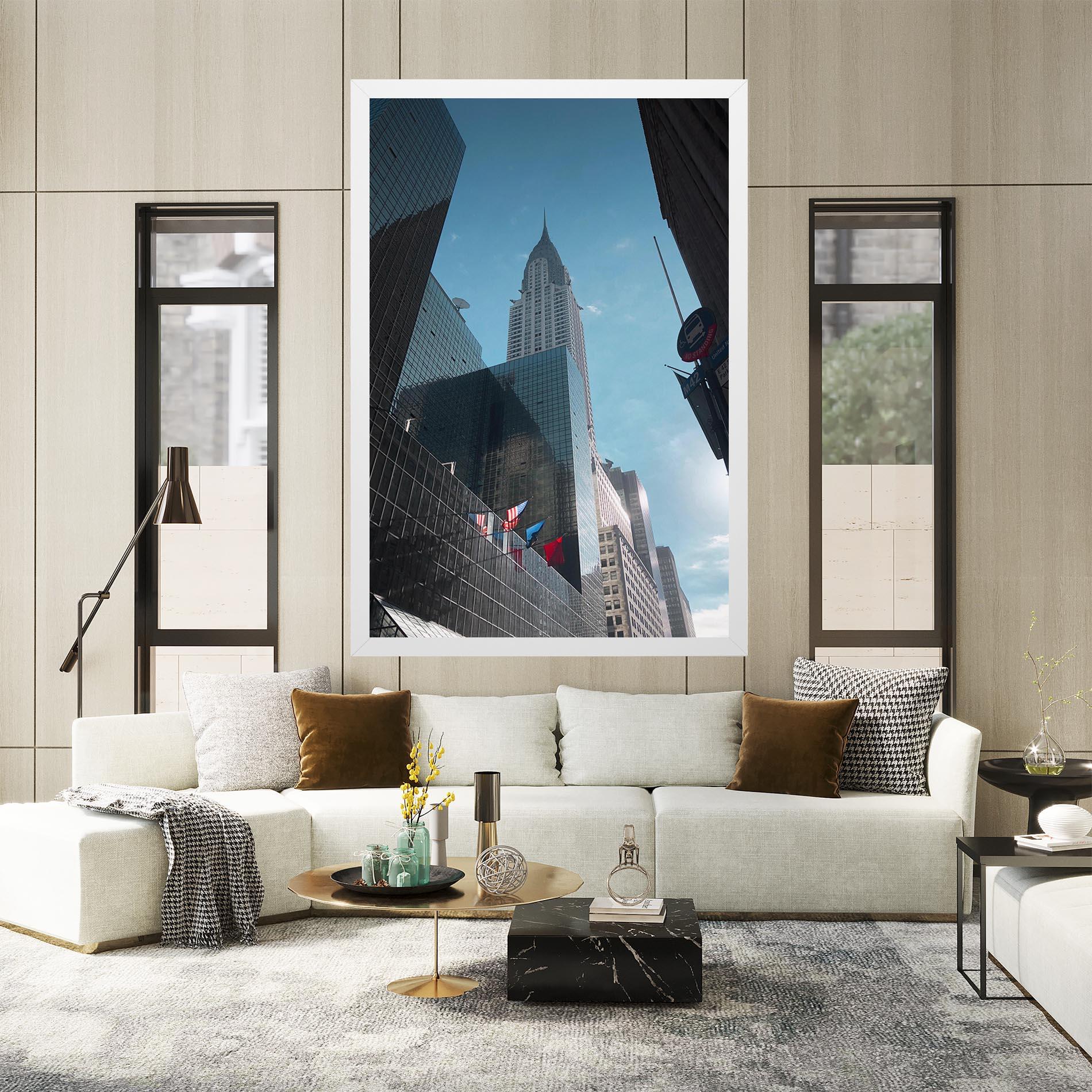 Tablou Canvas Big Glass Tower mockup 2