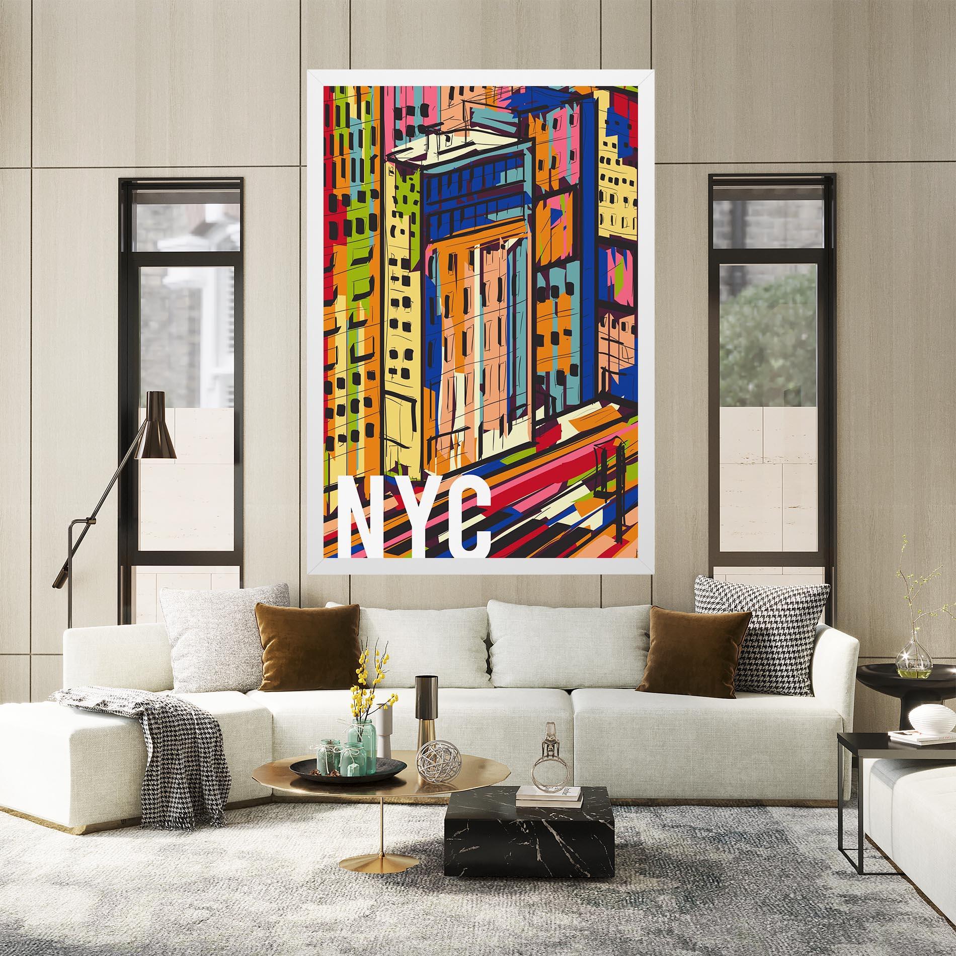 Tablou Canvas New York City Art mockup 2