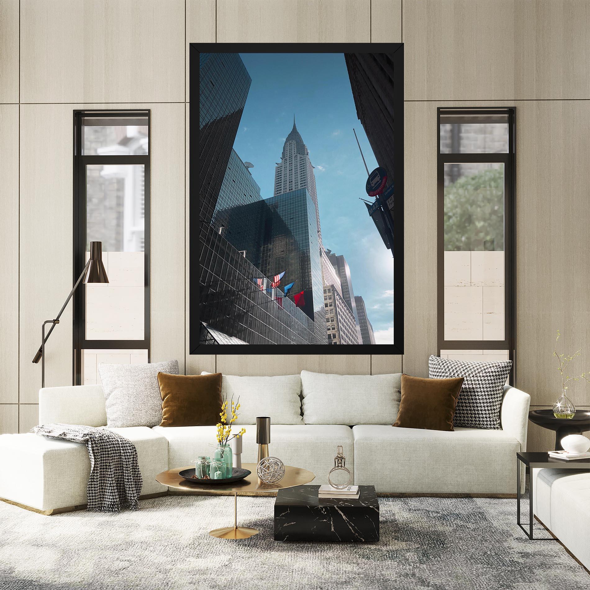 Tablou Canvas Big Glass Tower mockup 2