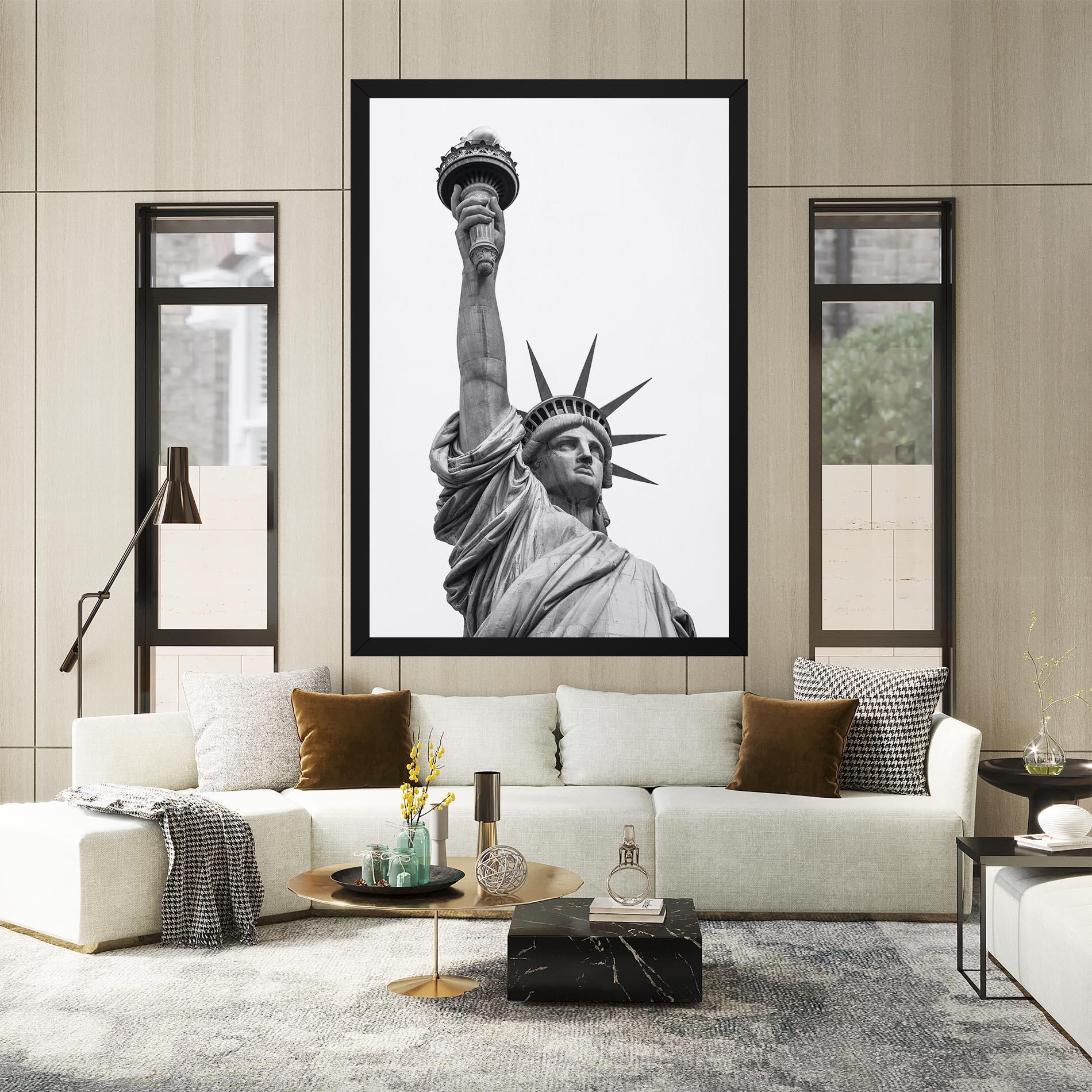 Tablou Canvas Liberty Statue mockup 2