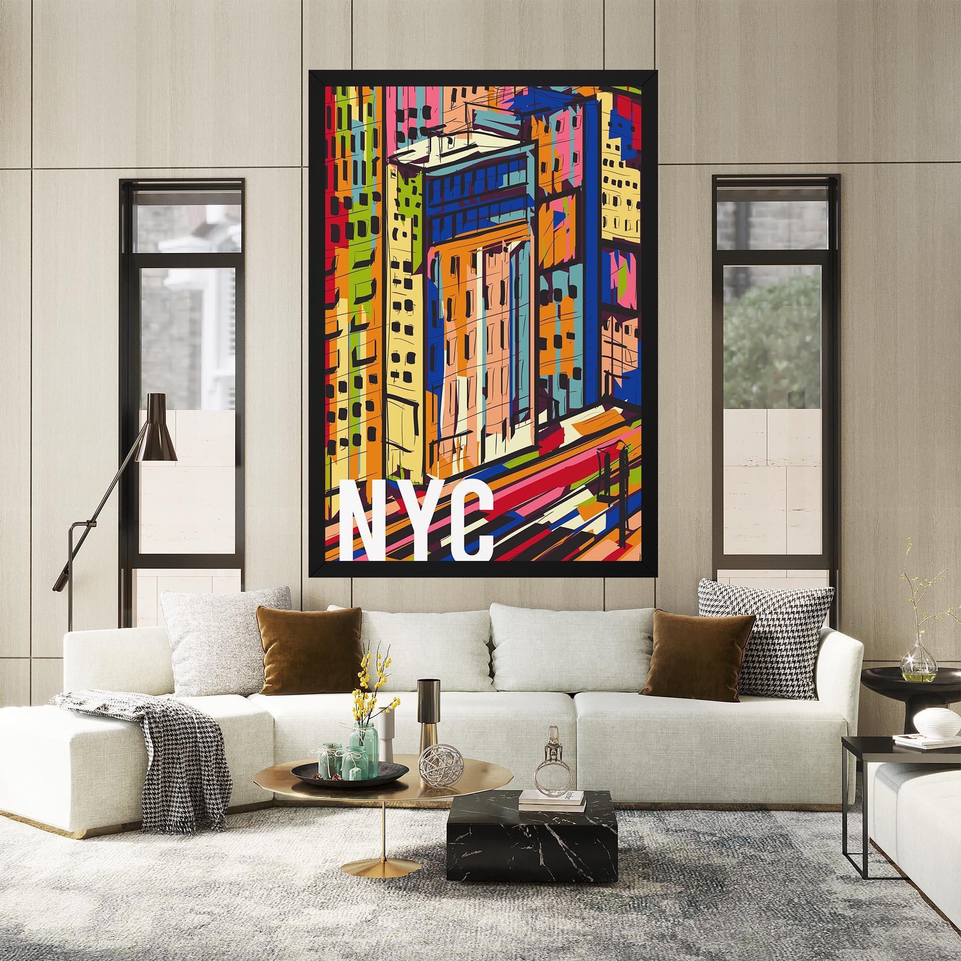 Tablou Canvas New York City Art mockup 2