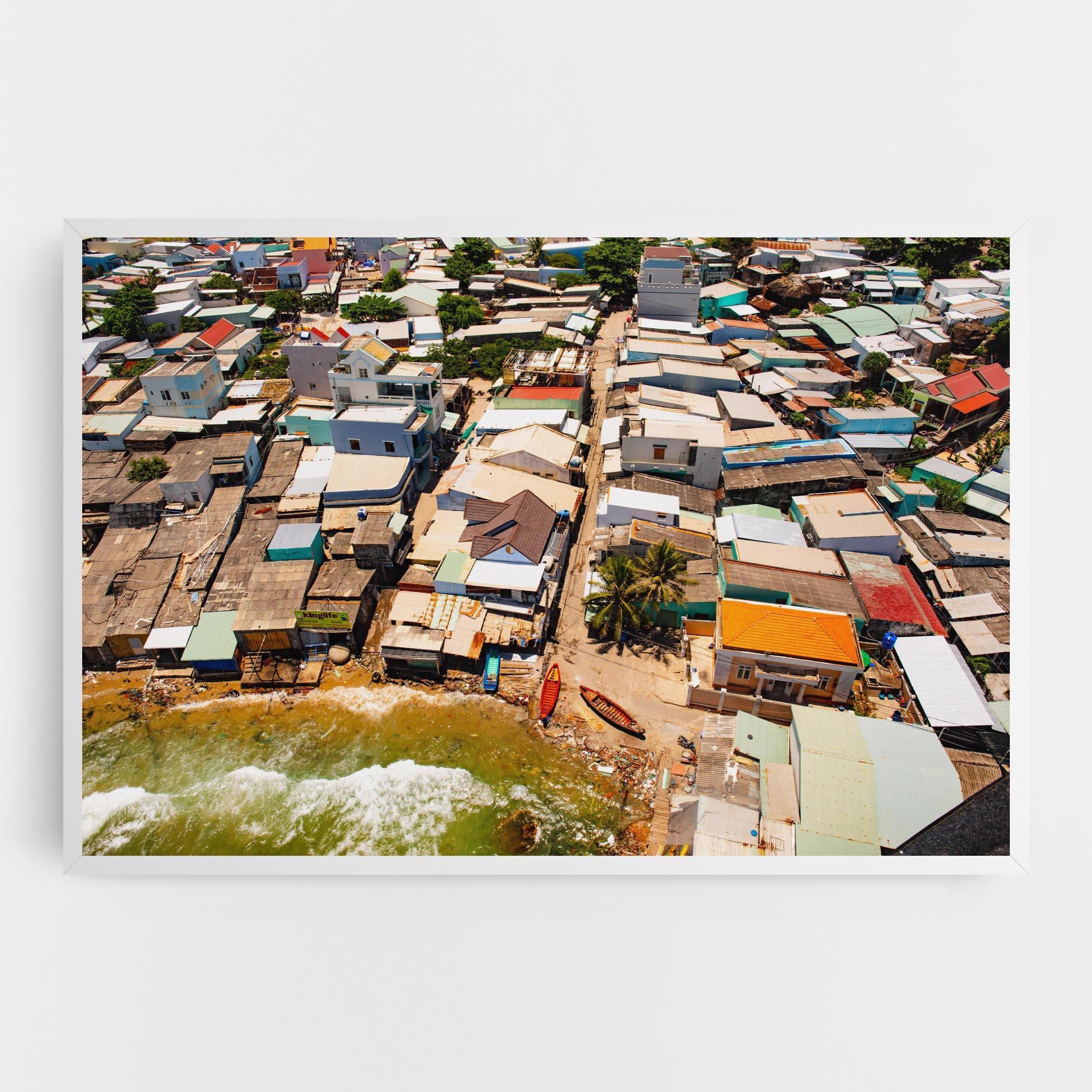 Tablou Canvas Vietnam Slums mockup 0