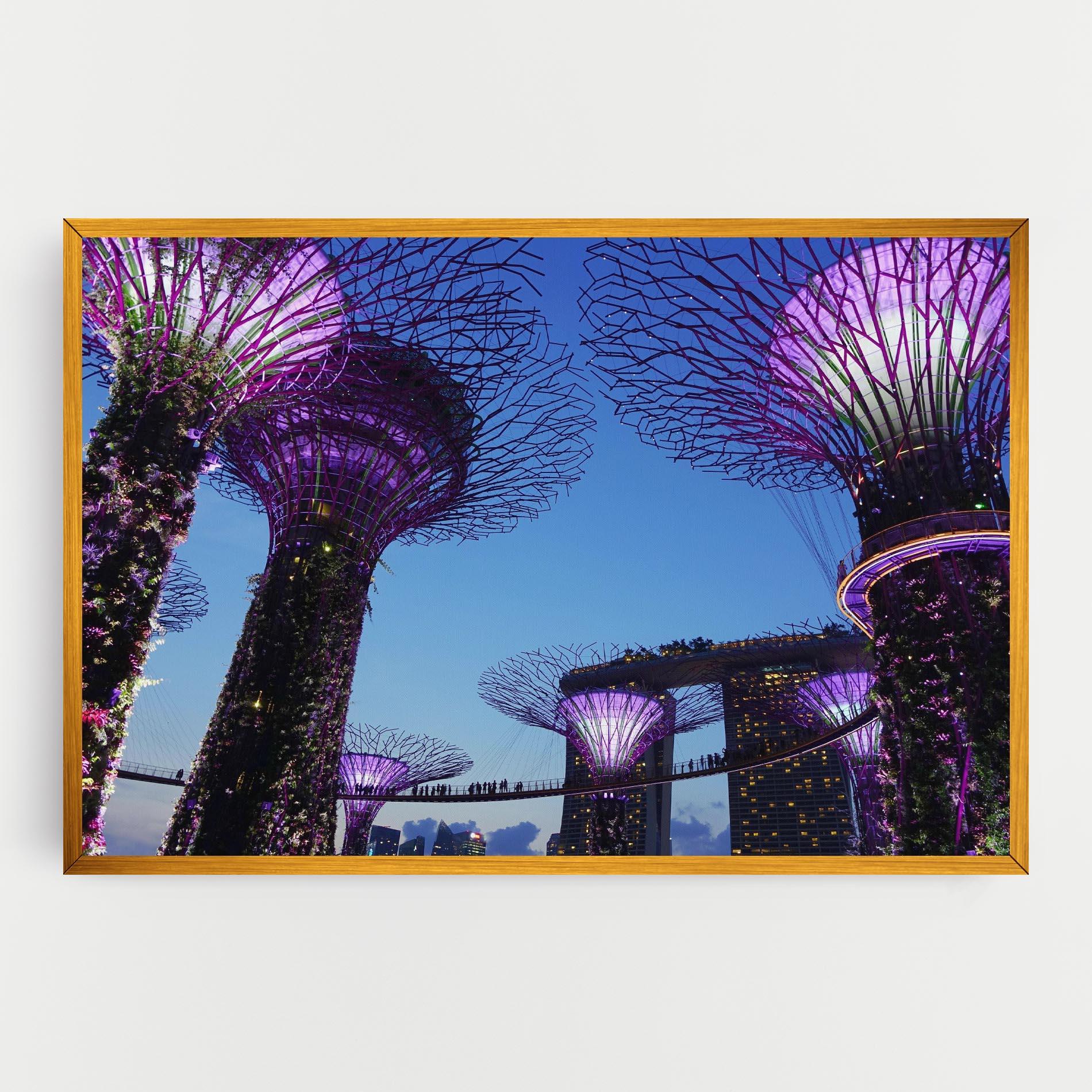 Tablou Canvas Gardens By The Bay mockup 0