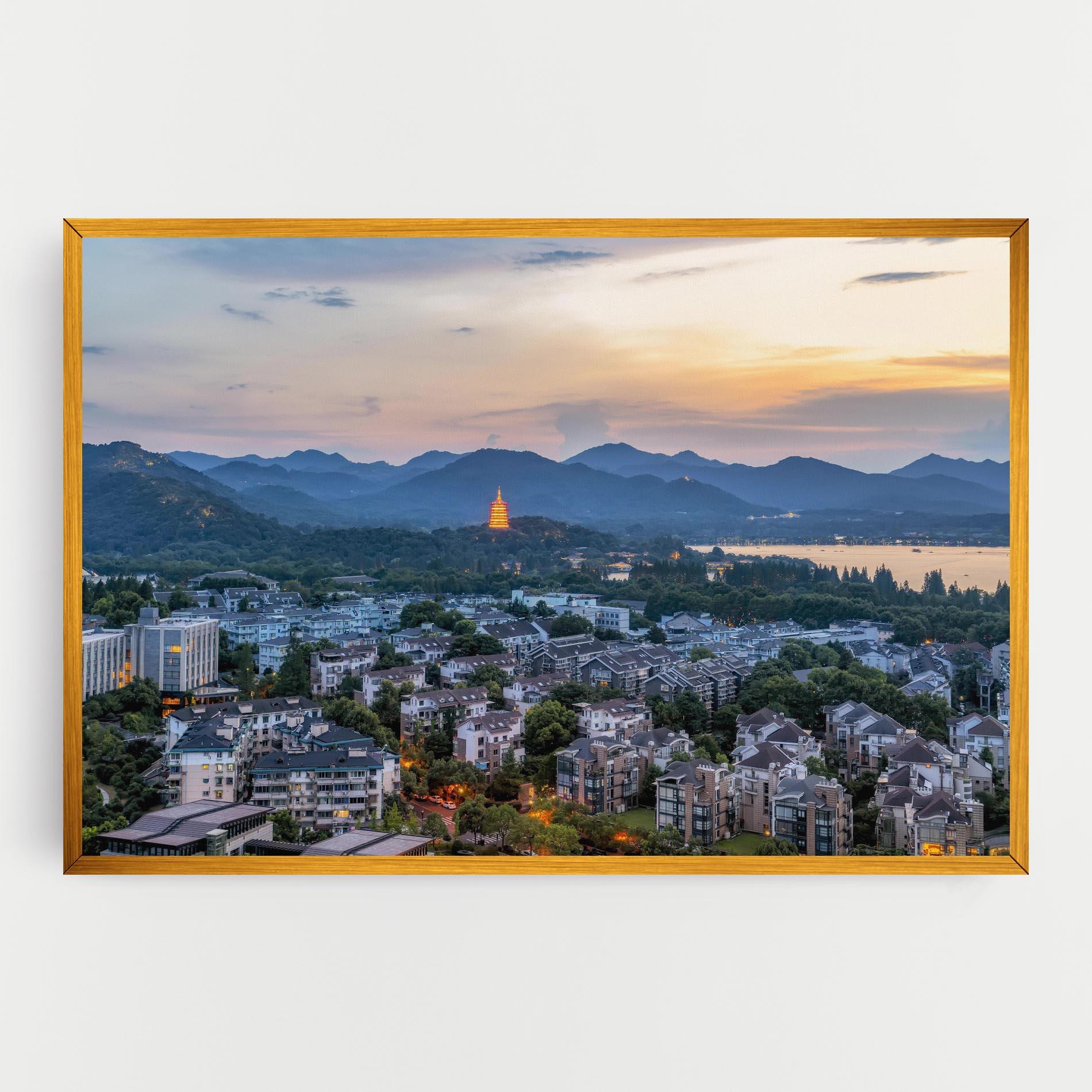 Tablou Canvas Hangzhou China mockup 0