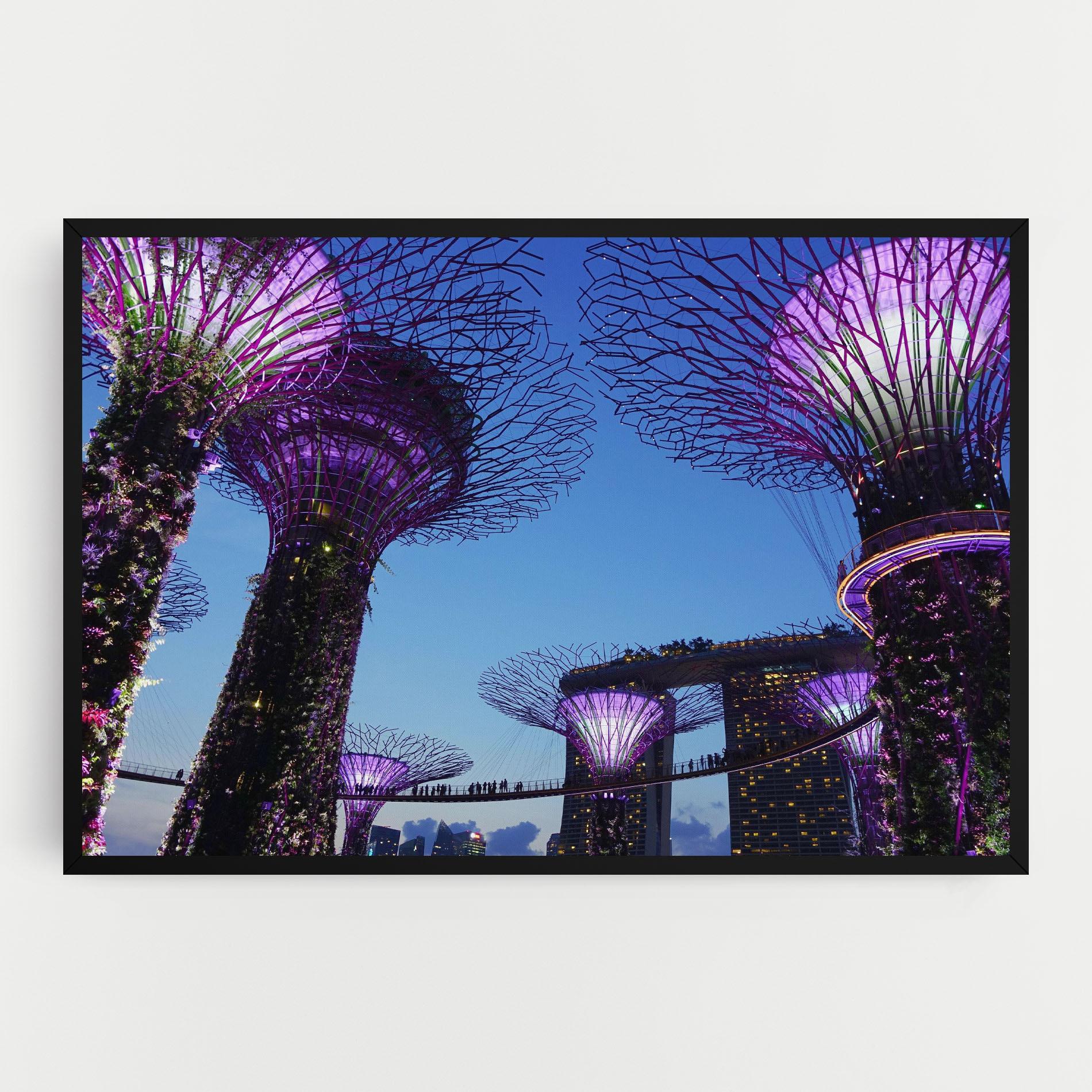 Tablou Canvas Gardens By The Bay mockup 0