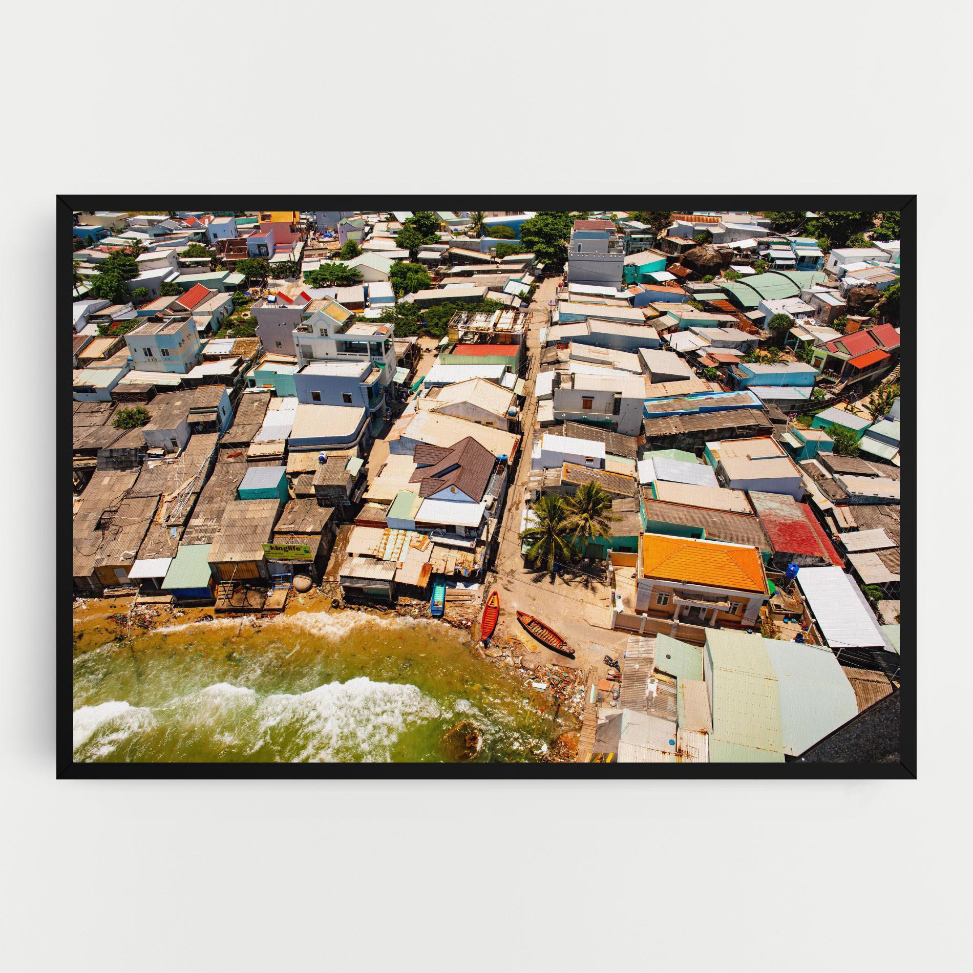 Tablou Canvas Vietnam Slums mockup 0