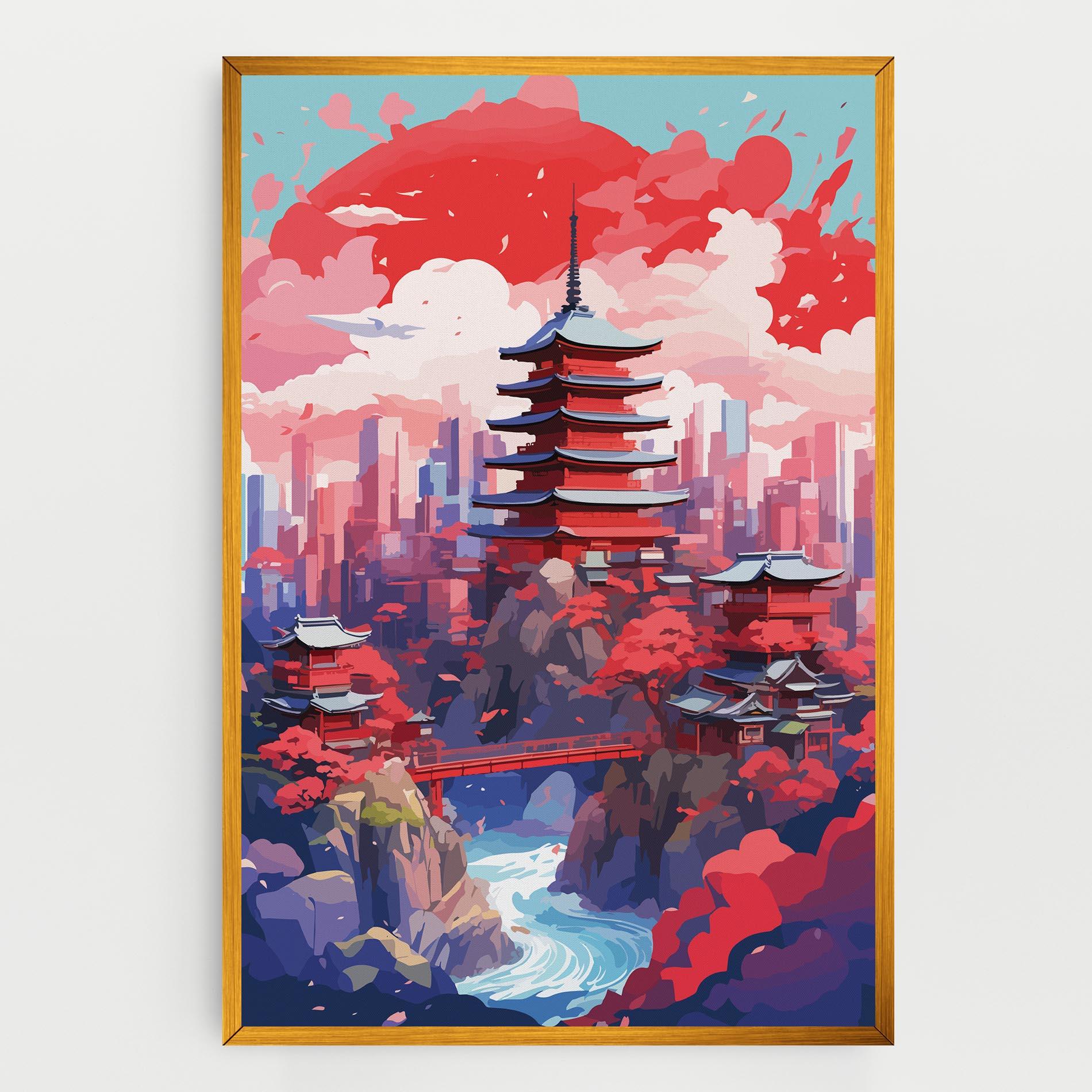 Tablou Canvas City Style Art mockup 0