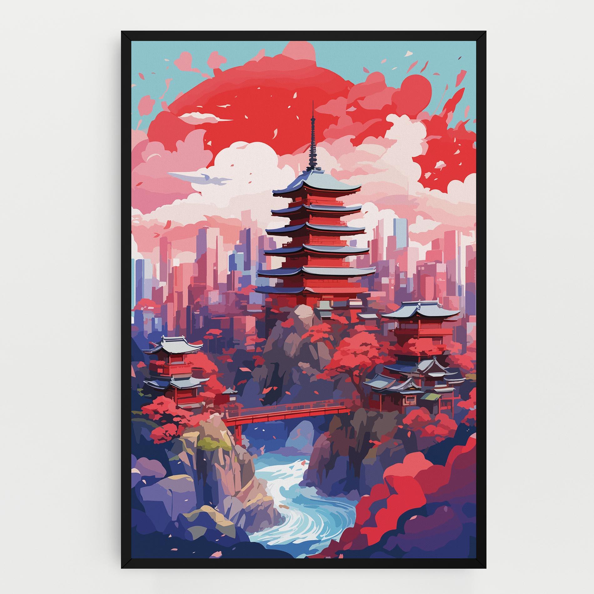 Tablou Canvas City Style Art mockup 0