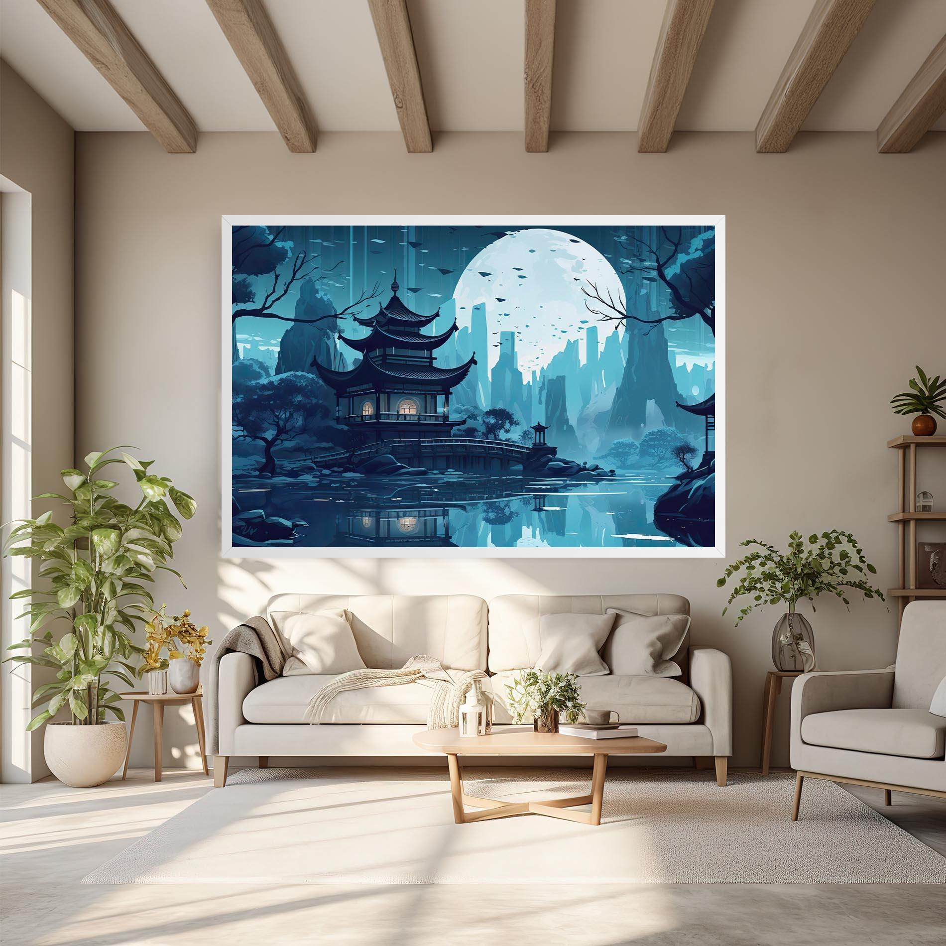 Tablou Canvas Chinese Cartoon mockup 6