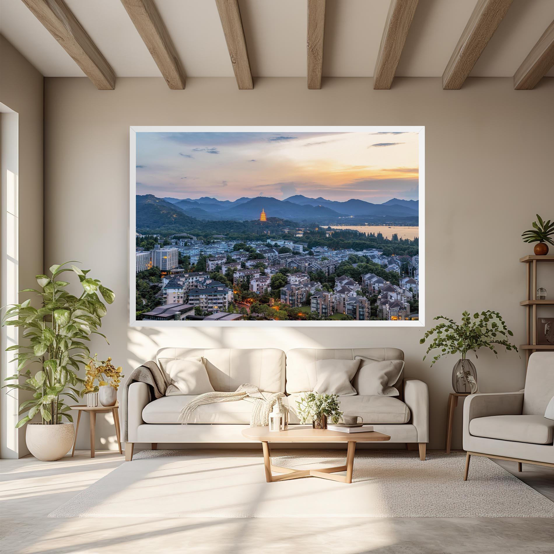 Tablou Canvas Hangzhou China mockup 6