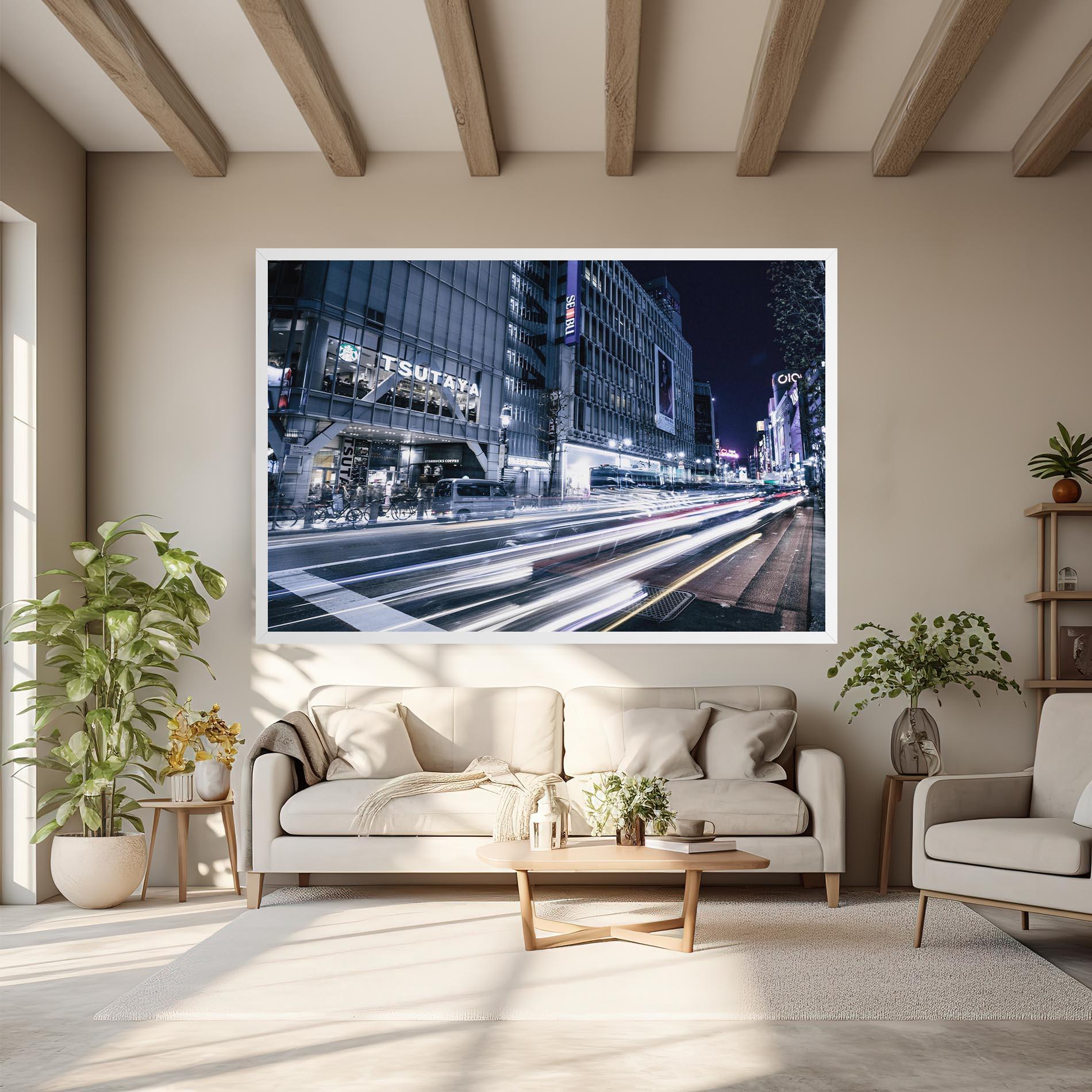 Tablou Canvas Road Traffic mockup 6