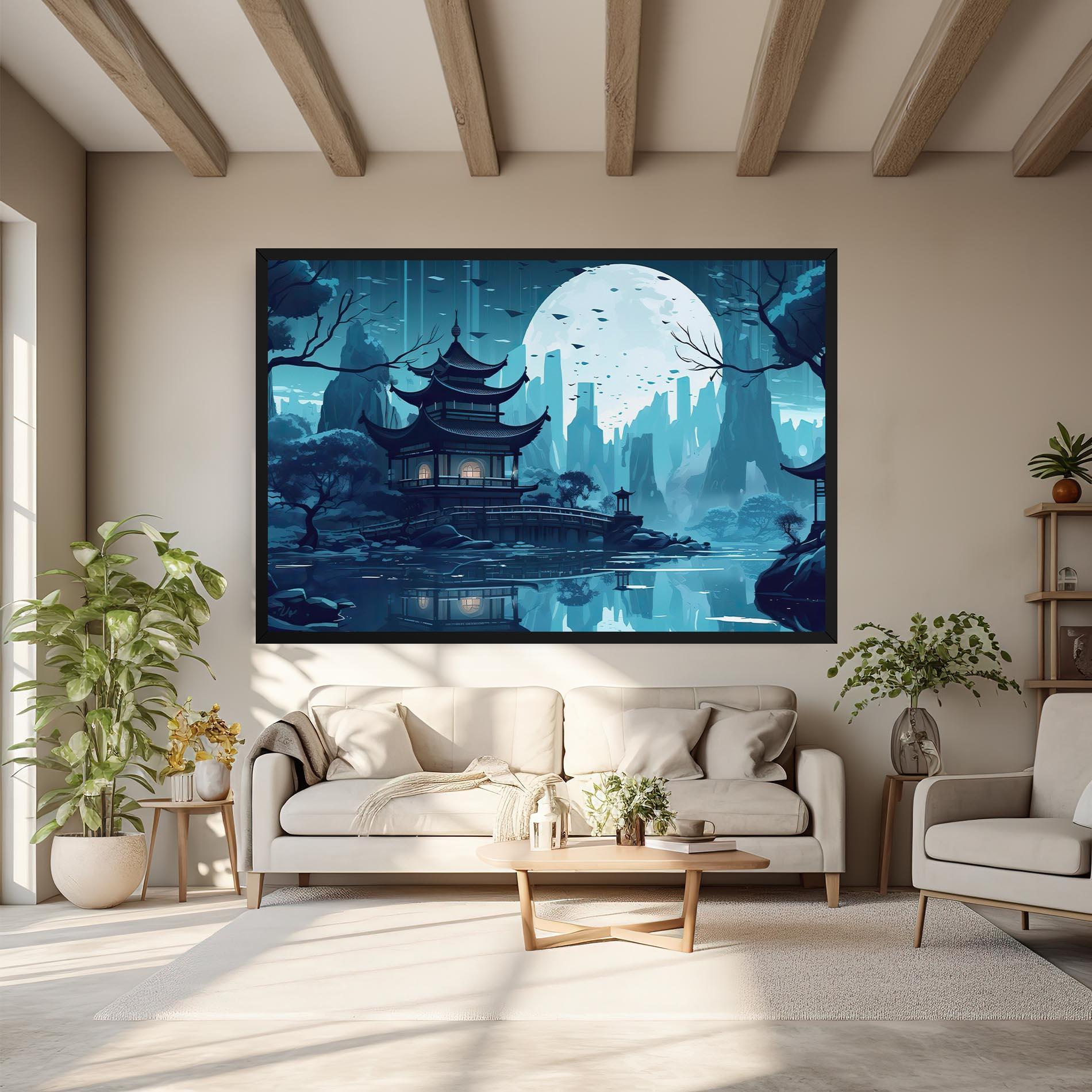 Tablou Canvas Chinese Cartoon mockup 6