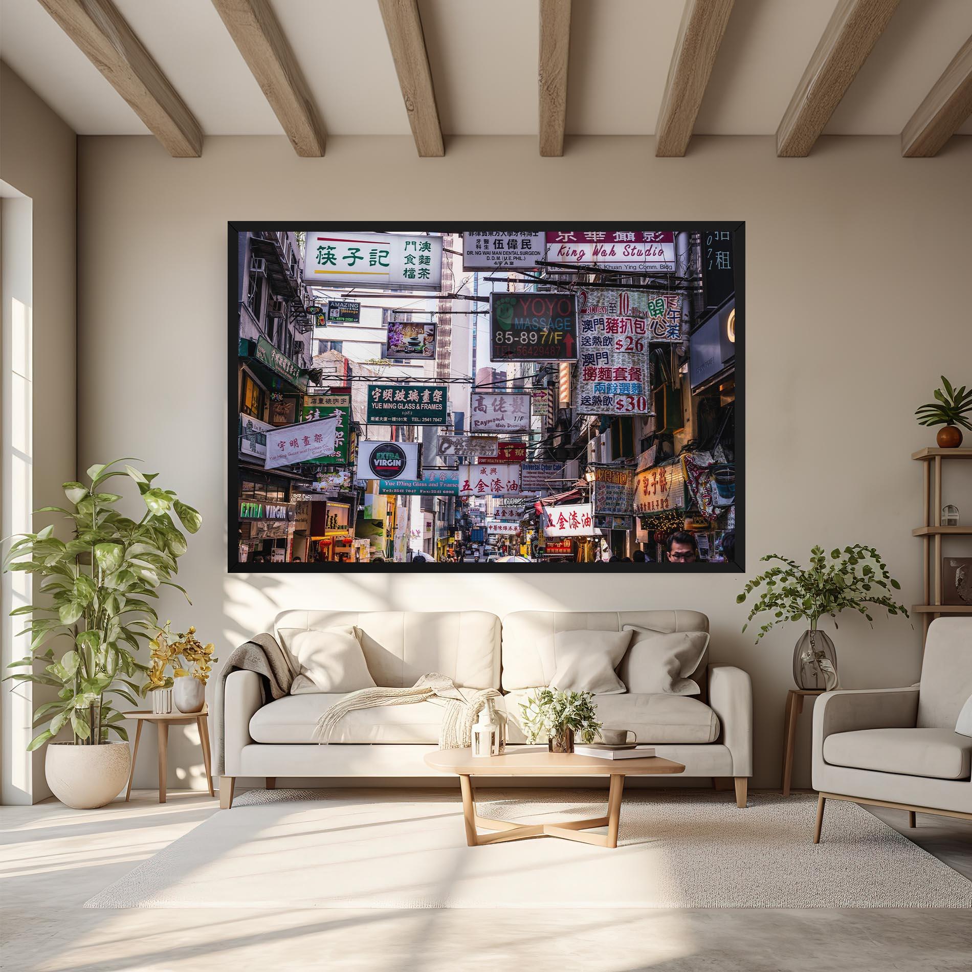 Tablou Canvas Mong Kok mockup 6