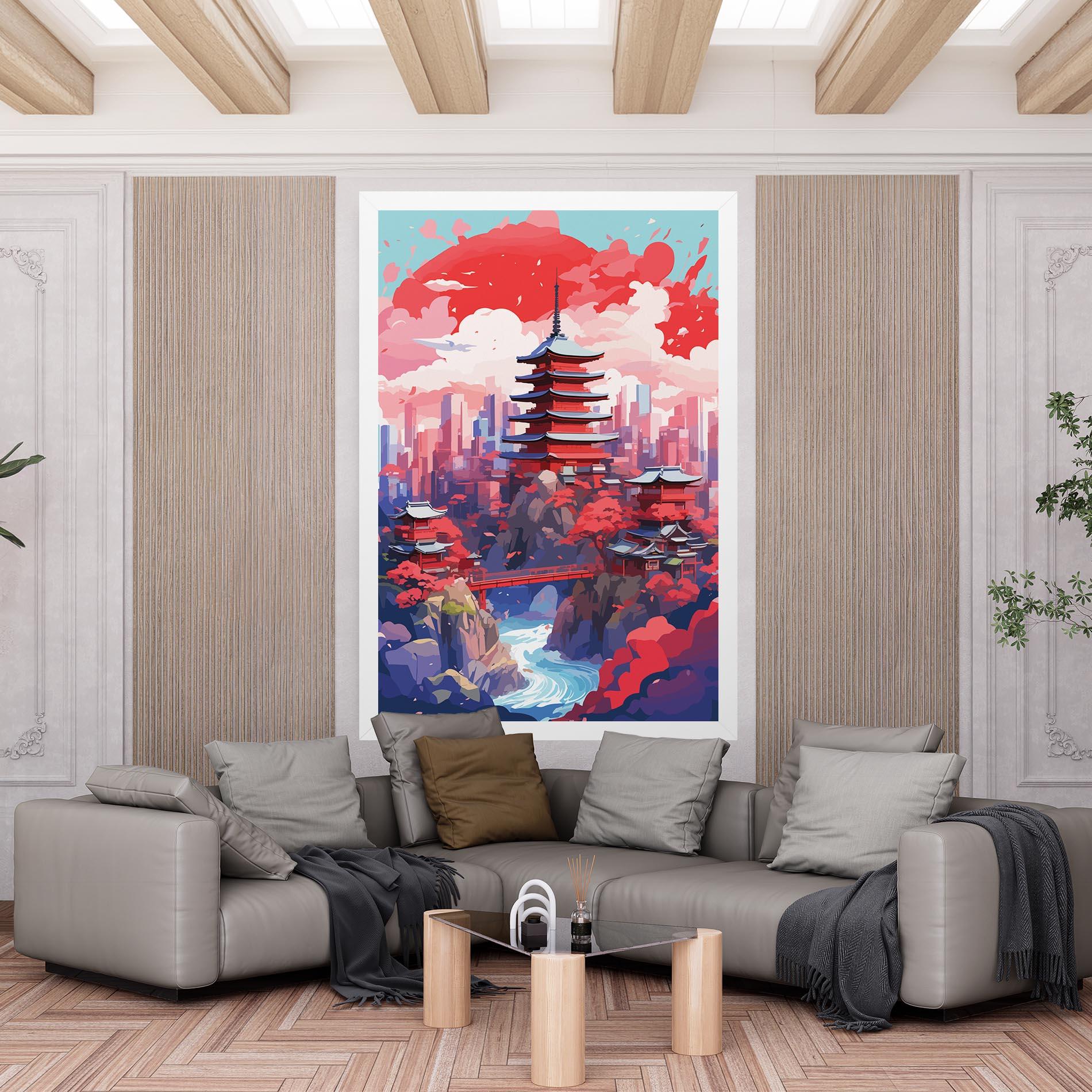 Tablou Canvas City Style Art mockup 6