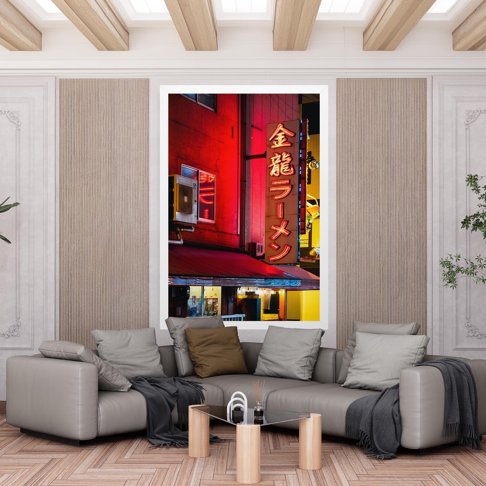 Tablou Canvas Ramen Restaurant mockup 6